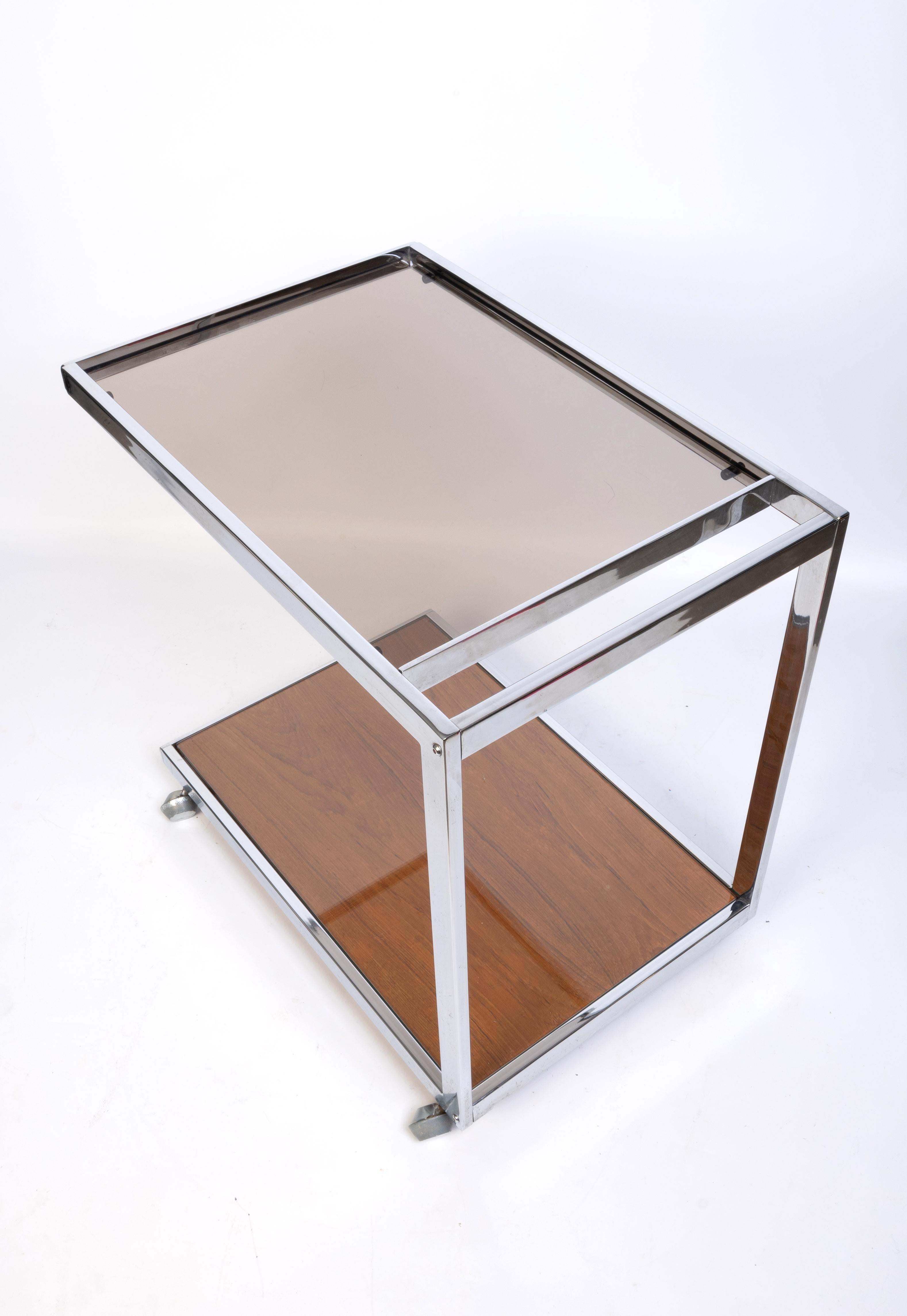 Mid-Century Modern Chariot à boissons pour chariot de bar, Angleterre, C.C. 1970 en vente