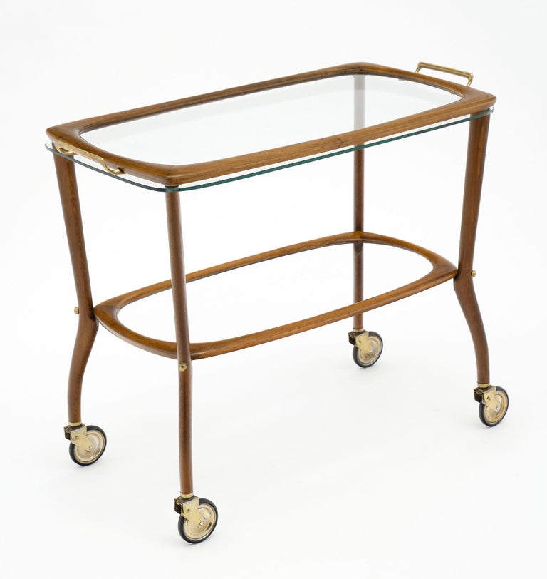 MidCentury Modern Bar Cart at 1stDibs
