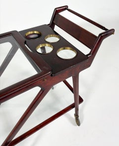Mid-Century Modern Bar Cart, Italy 1950s