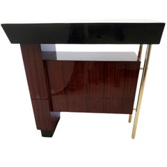 Mid-Century Modern Bar Marquetry