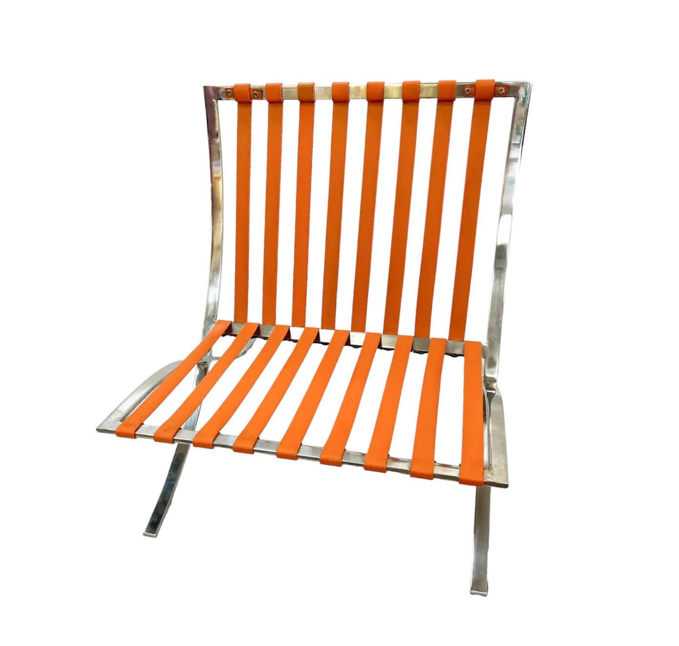 Mid-Century Modern 'Barcelona' Lounge Chair 2