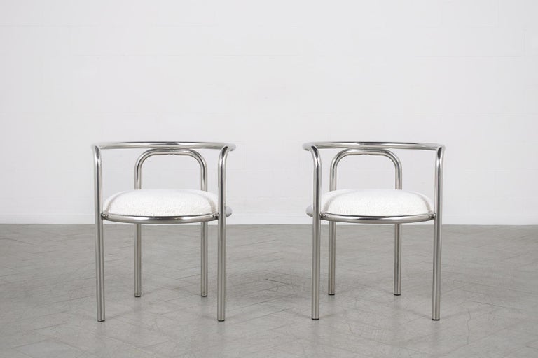 MidCentury Modern Barrel Dining Chairs For Sale at 1stDibs