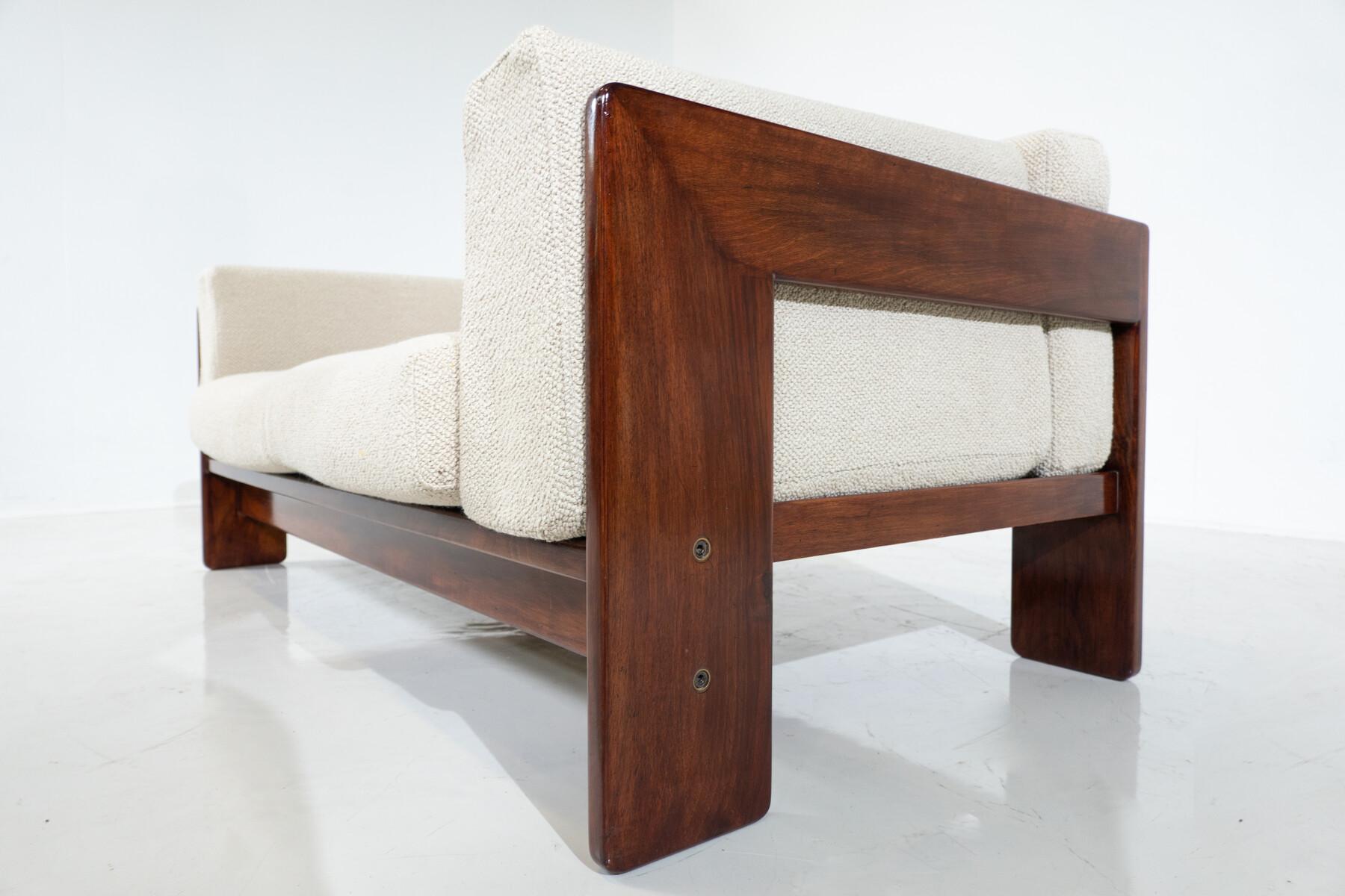 Mid-Century Modern Bastiano Two-Seater Sofa by Tobia Scarpa for Gavina, 1960s  1