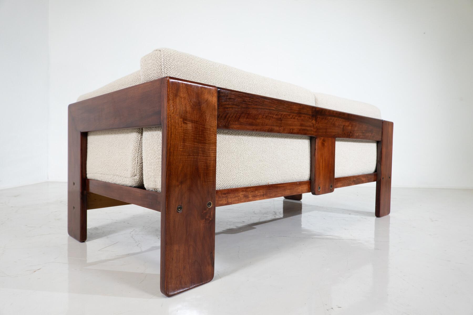 Mid-Century Modern Bastiano Two-Seater Sofa by Tobia Scarpa for Gavina, 1960s  3
