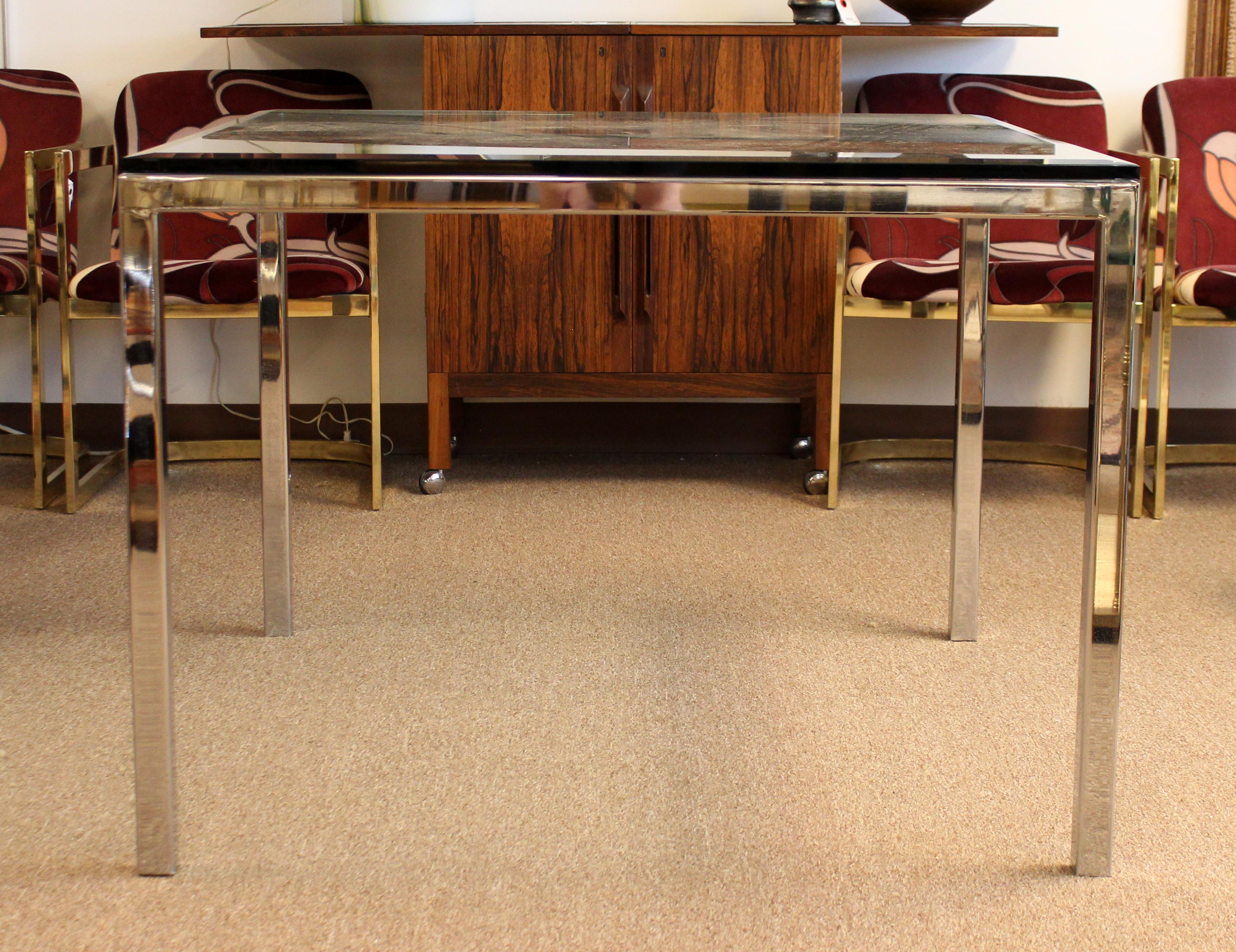 modern square game table