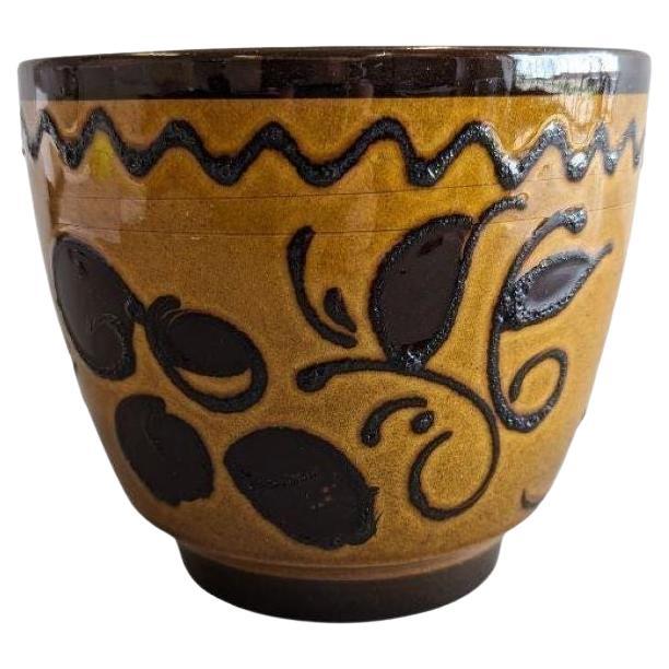Mid Century Modern  Bay Keramik West German Planter For Sale