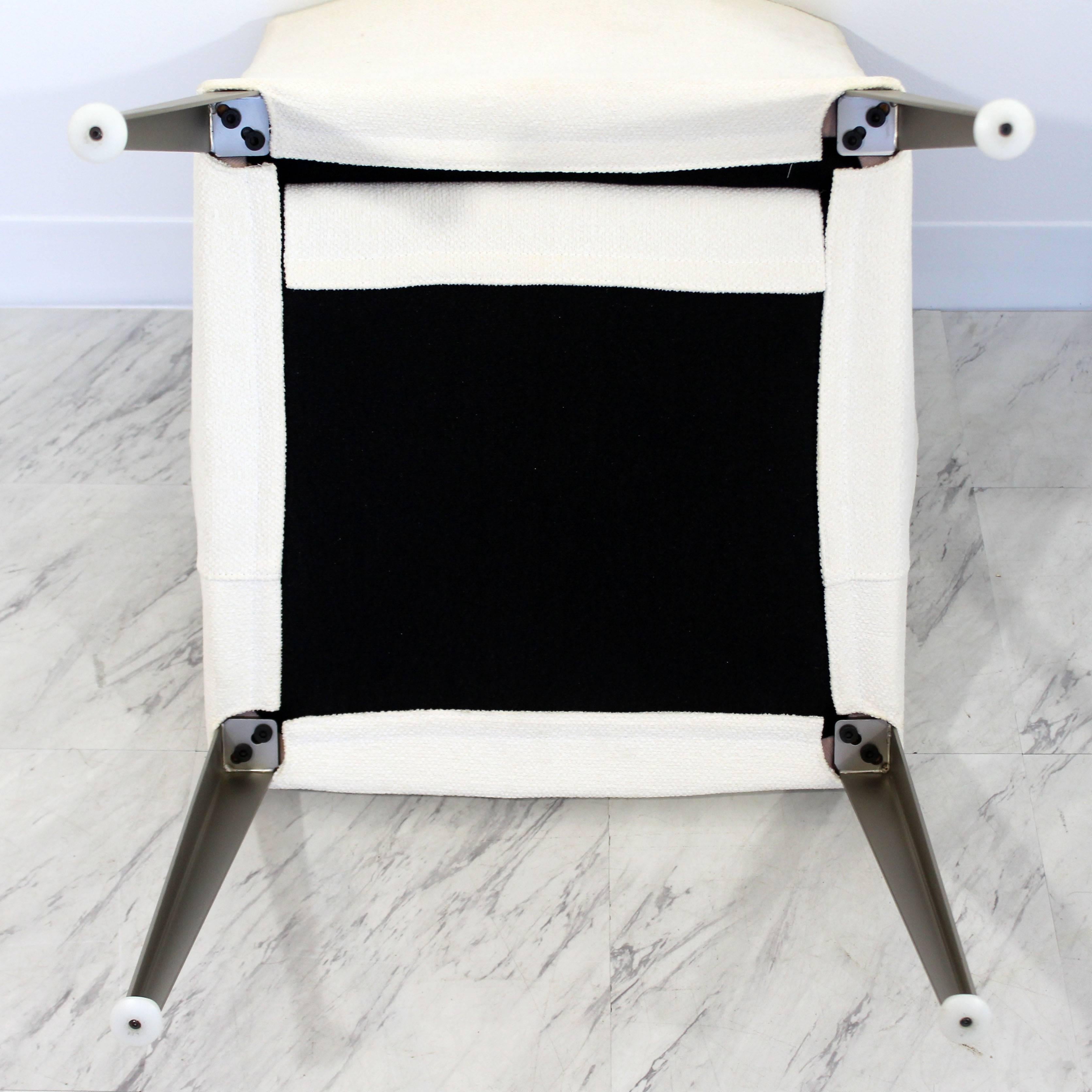 Mid-Century Modern B&B Italia 12er-Set Esstischsessel Melandra von Citterio (Polster)
