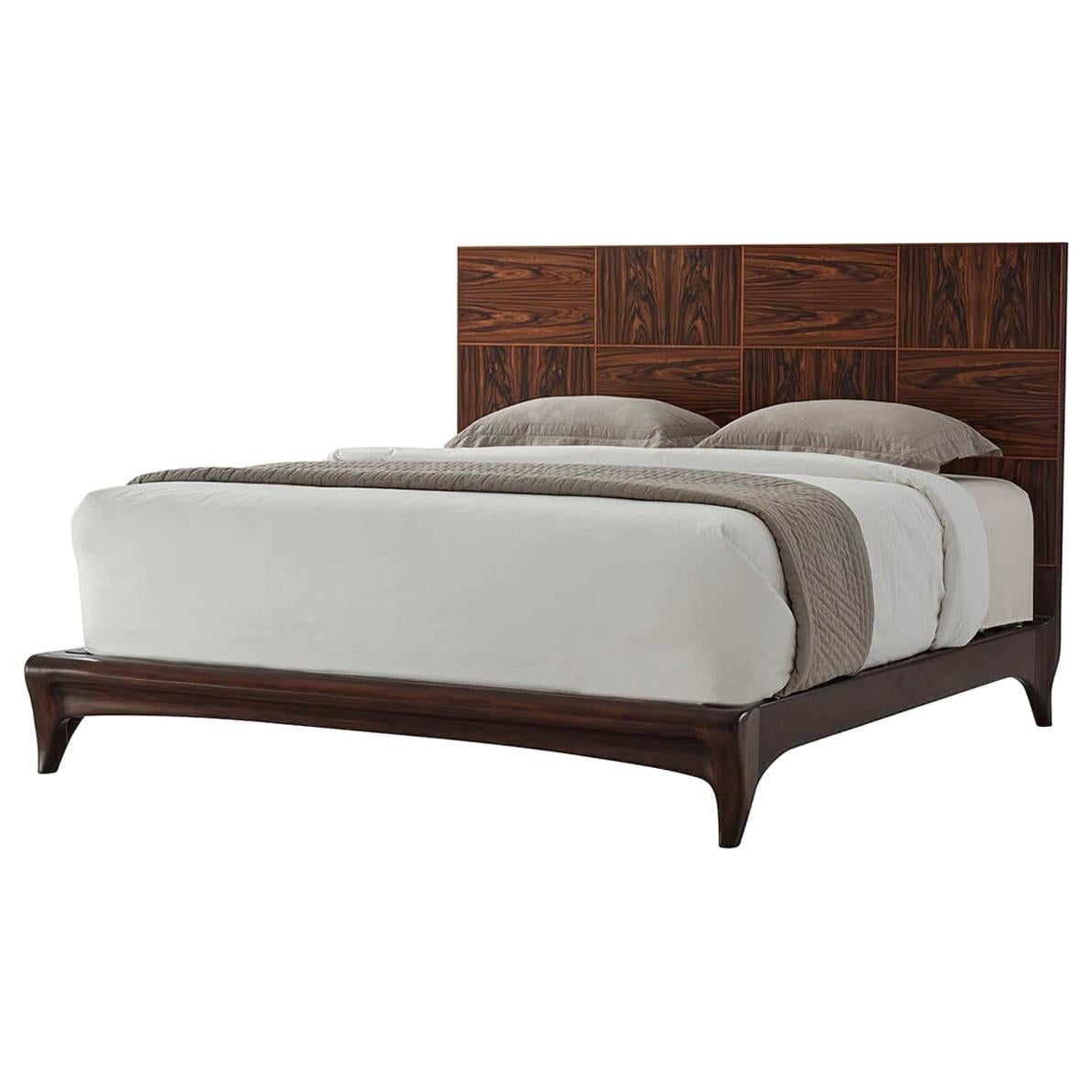 Mid-Century Modern Bed For Sale