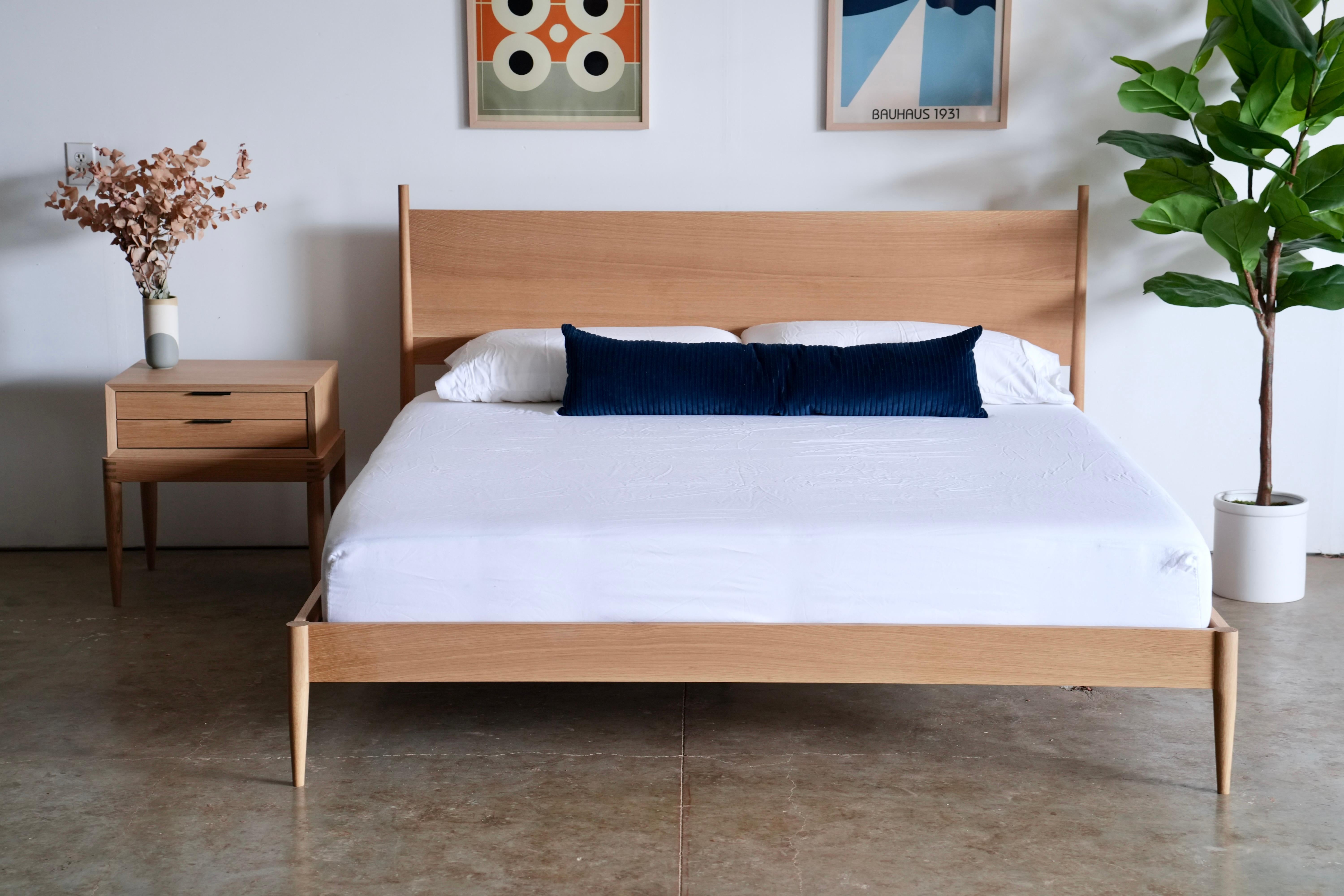 Mid Century Modern Bed Frame - Bed No. 4.5 For Sale 7