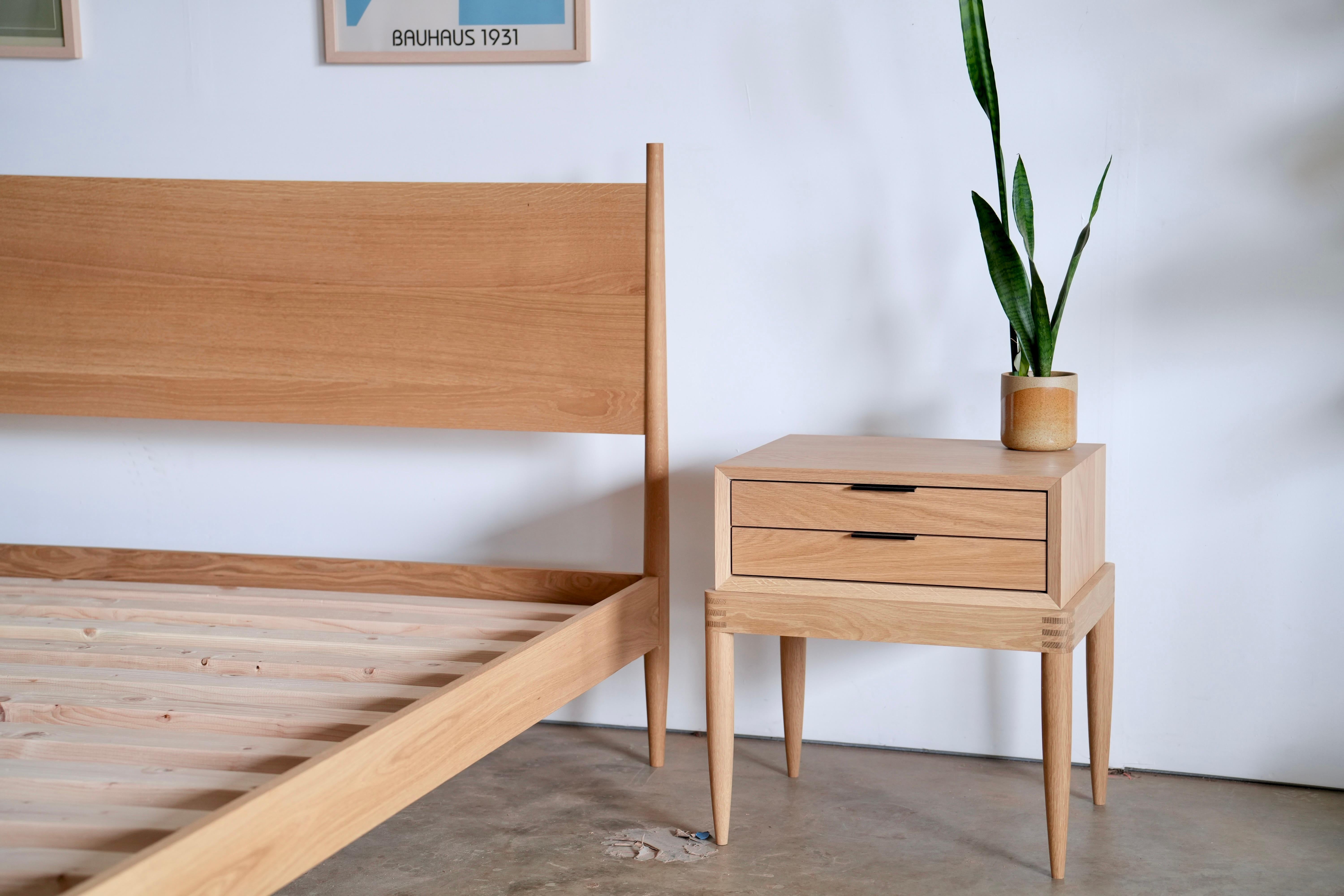 Mid Century Modern Bed Frame - Bed No. 4.5 For Sale 12