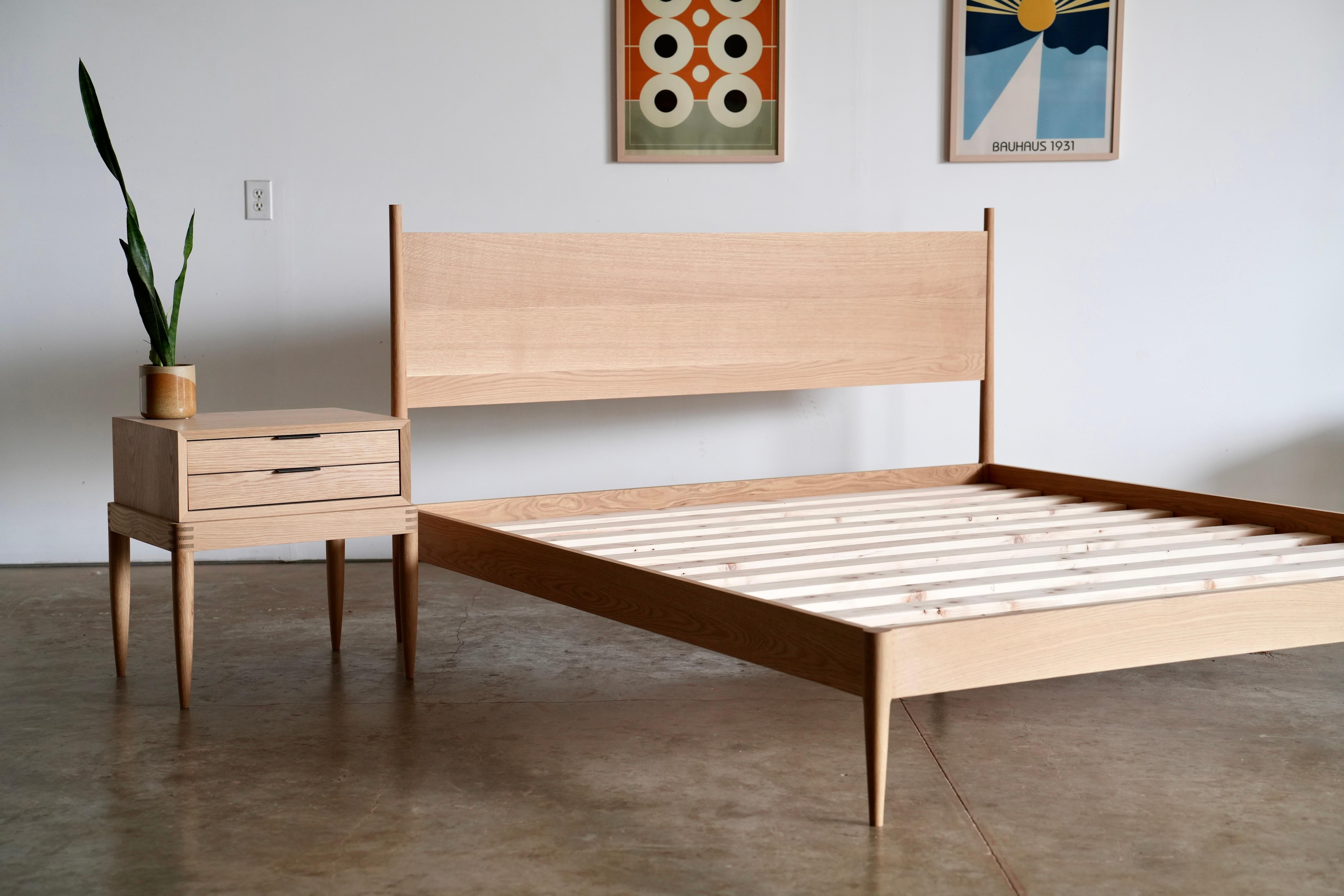 Mid Century Modern Bed Frame - Bed No. 4.5 For Sale 13