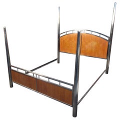 Mid-Century Modern Bed Frame by Mastercraft