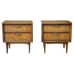 Retro Mid-Century Modern Bedside Tables