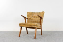Mid-Century Modern Beech Lounge Chair