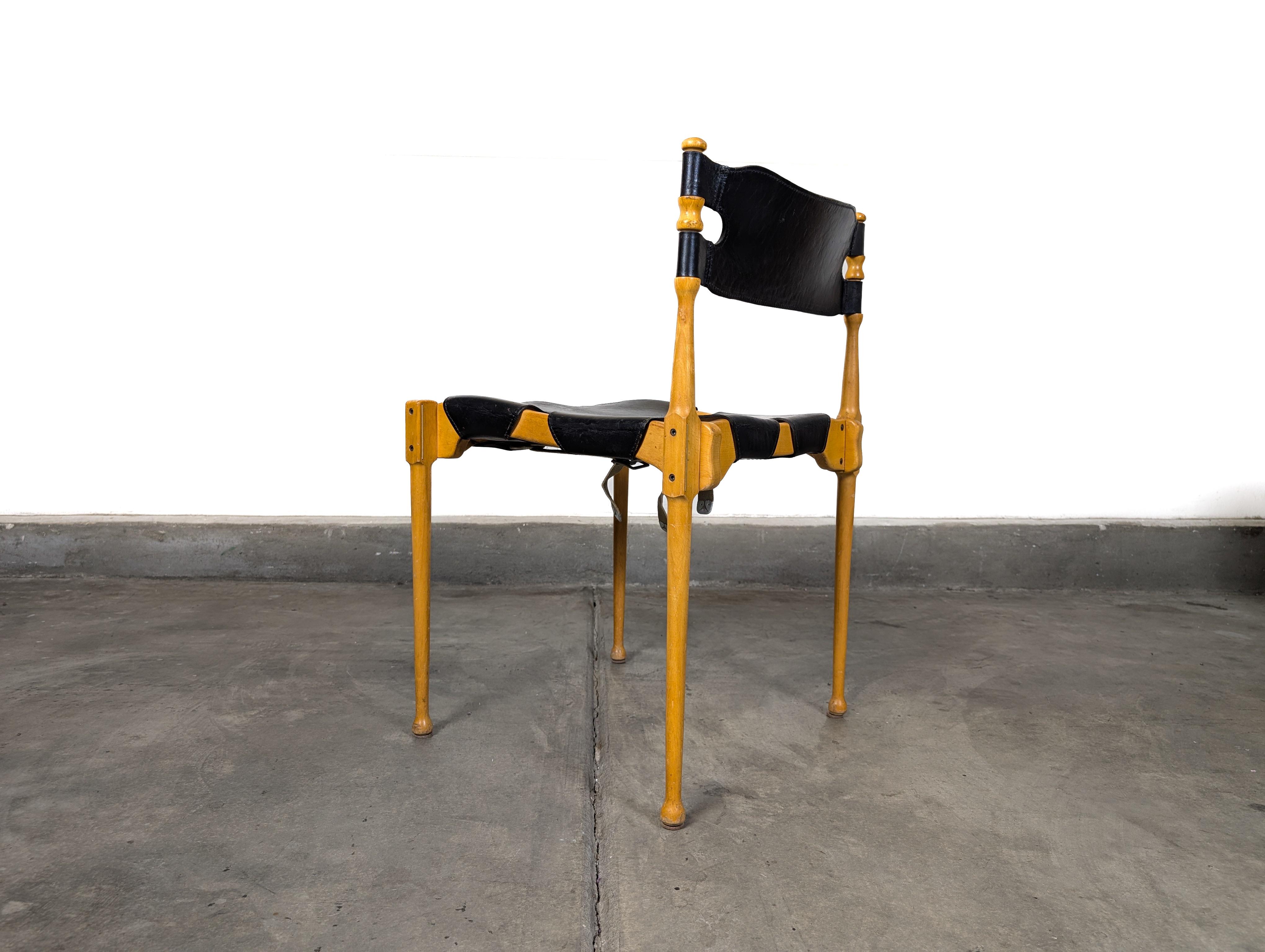 Mid Century Beech 'Montreal' Dining Chairs by Otto Frei for Fröscher, c1960s For Sale 11