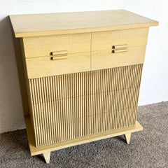 Mid Century Modern Beige Highboy by American of Martinsville