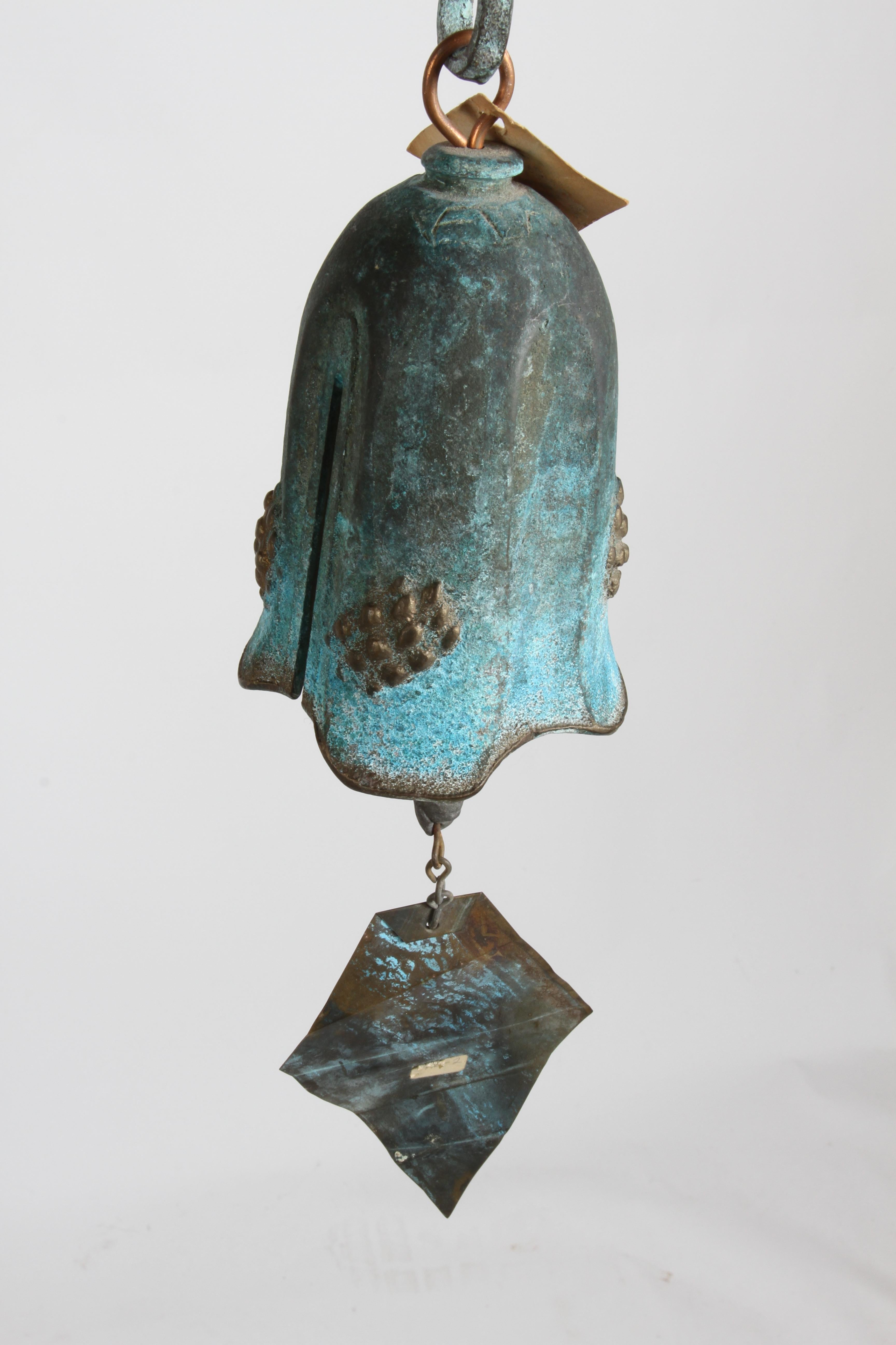 Moderne „Bells of Carefree“ Brutalistische Bronze-Skulptur Wind Chime, Mid-Century Modern  im Angebot 7