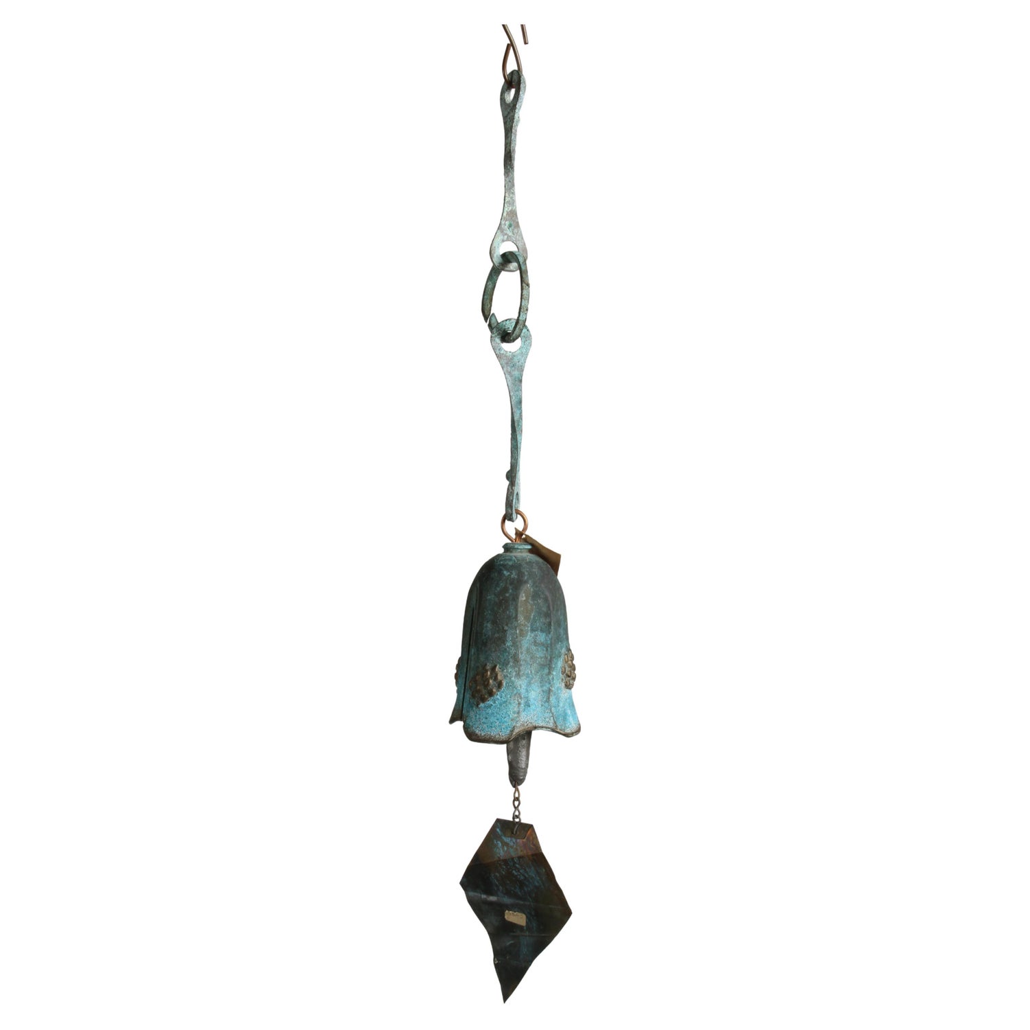 Mid Century Italian Bronze Wind Chime For Sale at 1stDibs | 1950s chinese  glass wind chimes for sale, chinese glass wind chimes vintage, 1950's  chinese glass wind chimes for sale