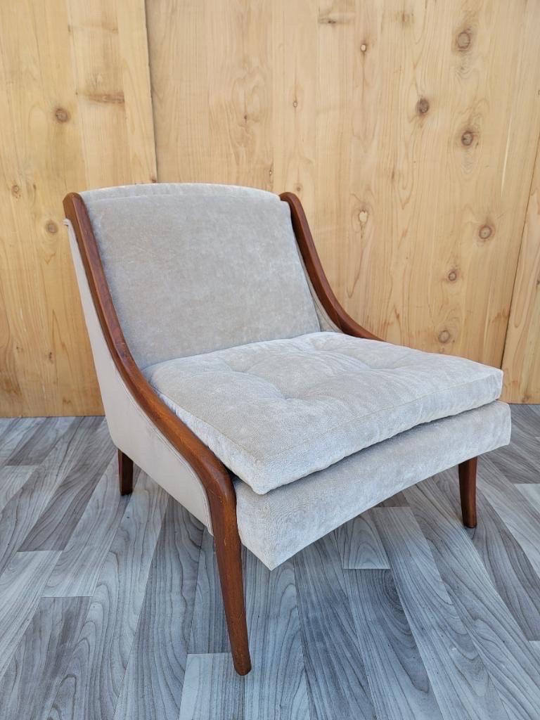 Mid-Century Modern Ben Seibel Slipper Chairs, Set of 3 For Sale 1