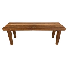 Mid-Century Modern Bench after Charlotte Perriand