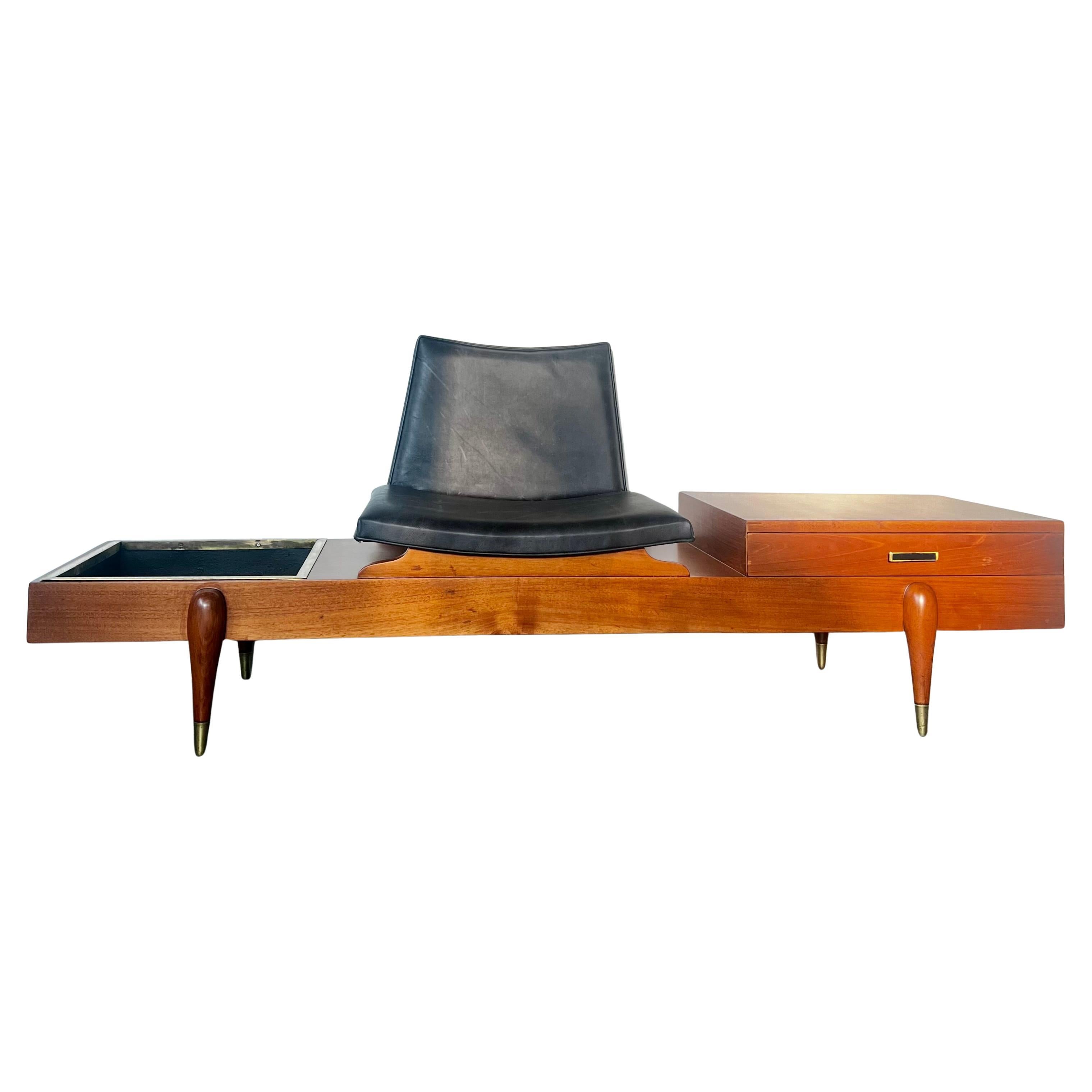 When were gossip benches made?