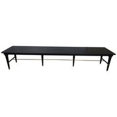 Retro Mid-Century Modern Bench Low Table Style of Paul McCobb