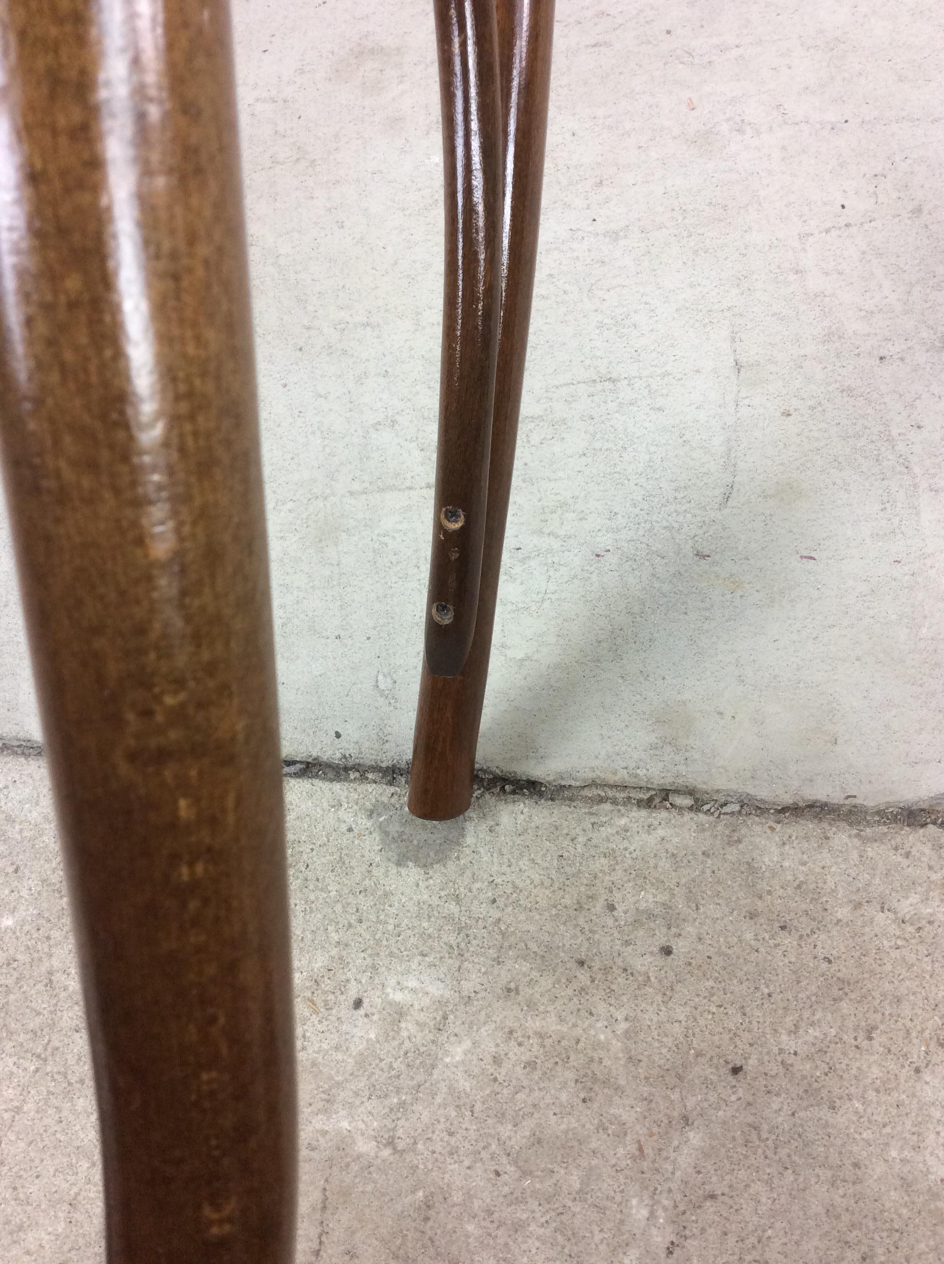 Mid Century Modern Bentwood Cafe Chair with Cane Seat For Sale 13
