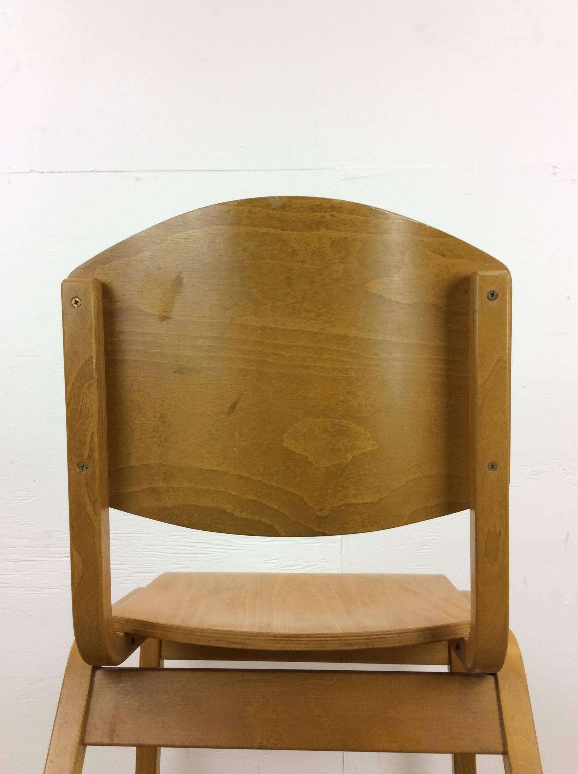 Mid Century Modern Bentwood Chair by Tecta 4
