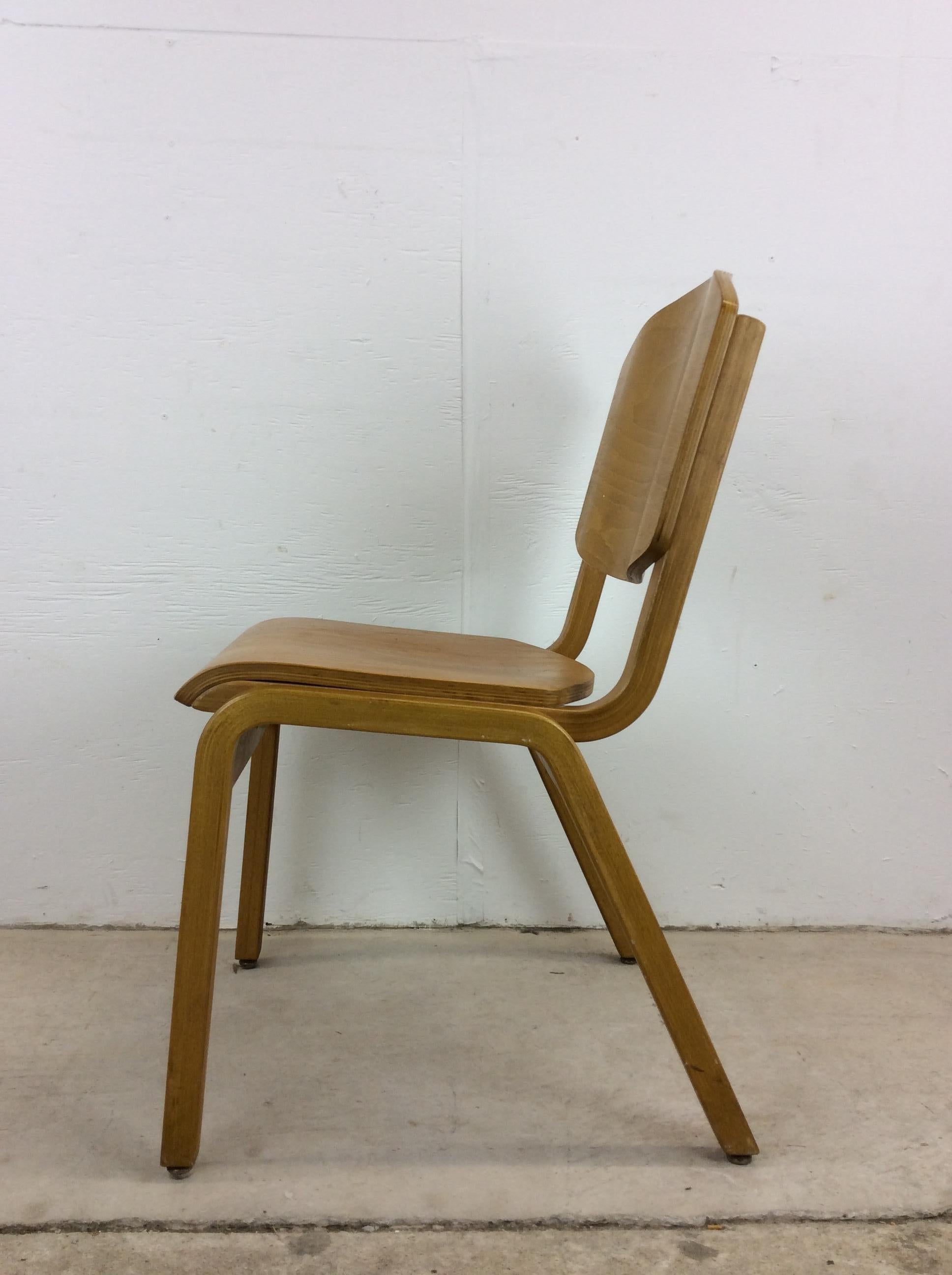 Mid Century Modern Bentwood Chair by Tecta 5