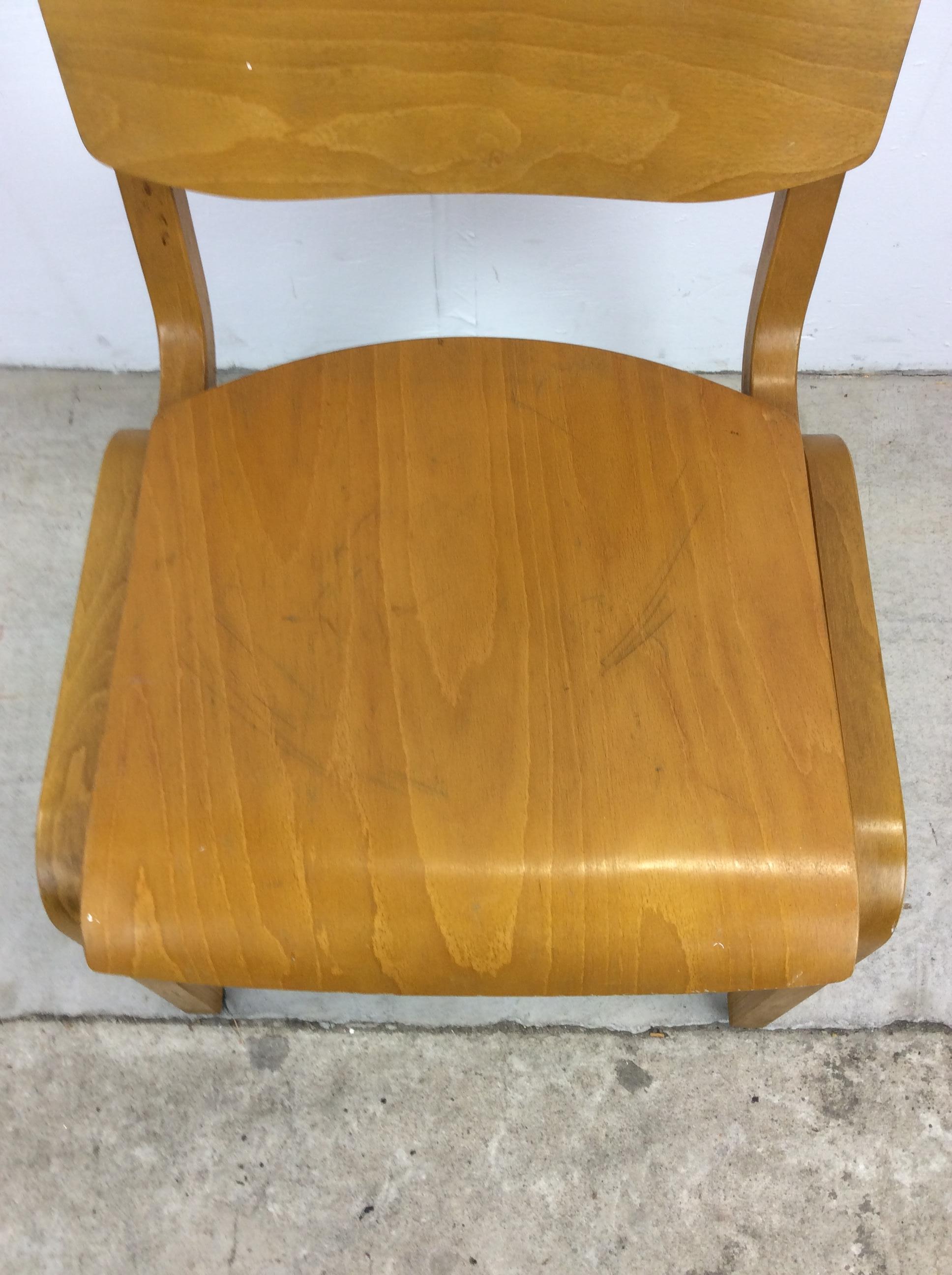 Mid Century Modern Bentwood Chair by Tecta 6