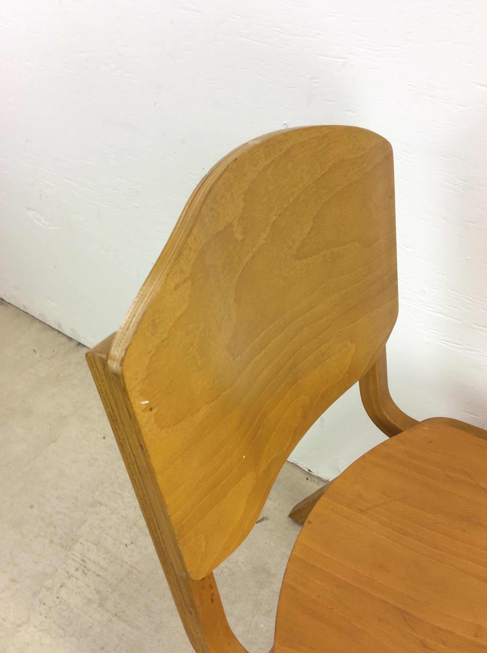 Mid Century Modern Bentwood Chair by Tecta 1