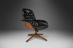Bentwood Lounge Chair and Ottoman by George Mulhauser for Plycraft, USA, 1960s