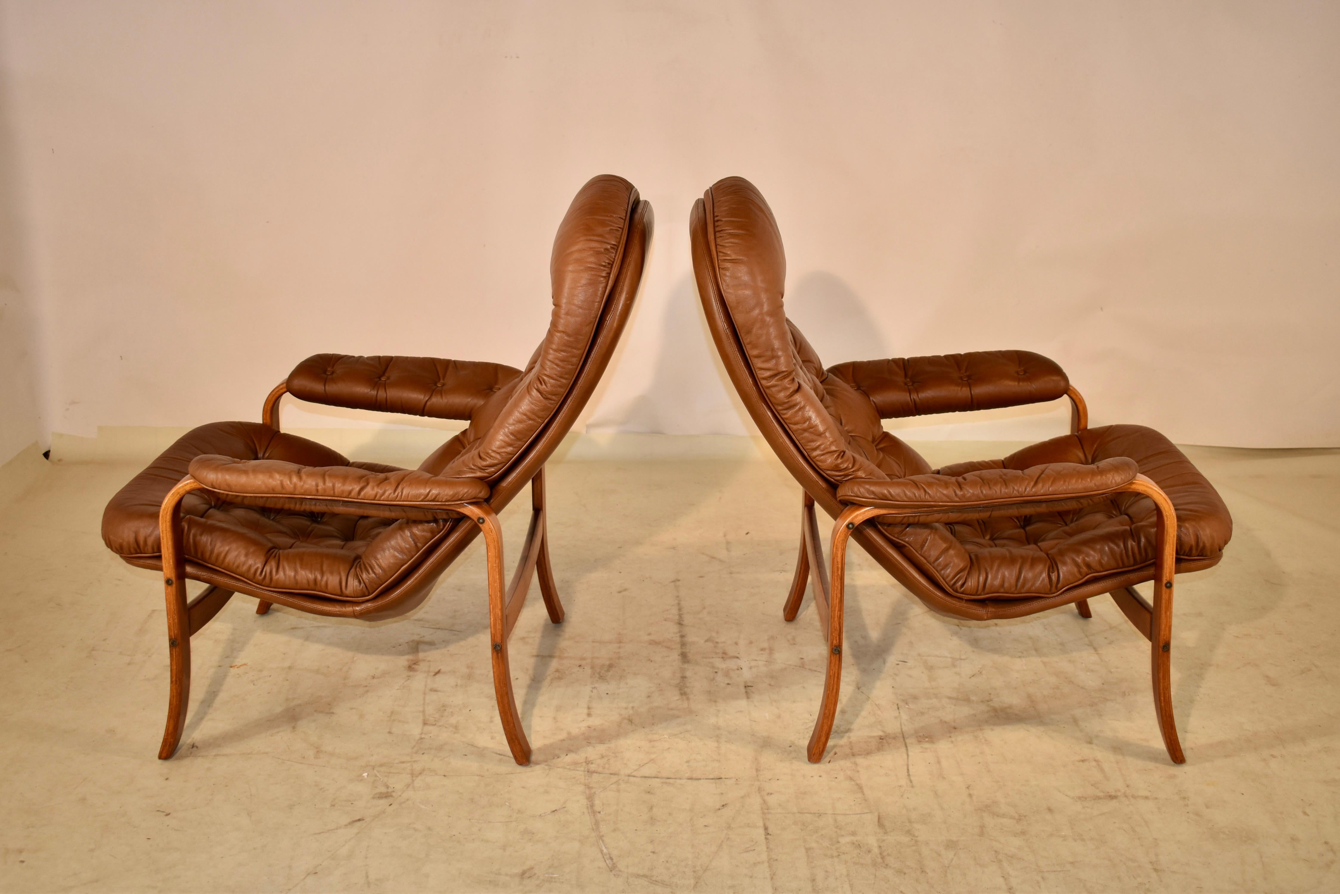 Mid-Century Modern Bentwood Lounge Chairs by Gote Mobler 6