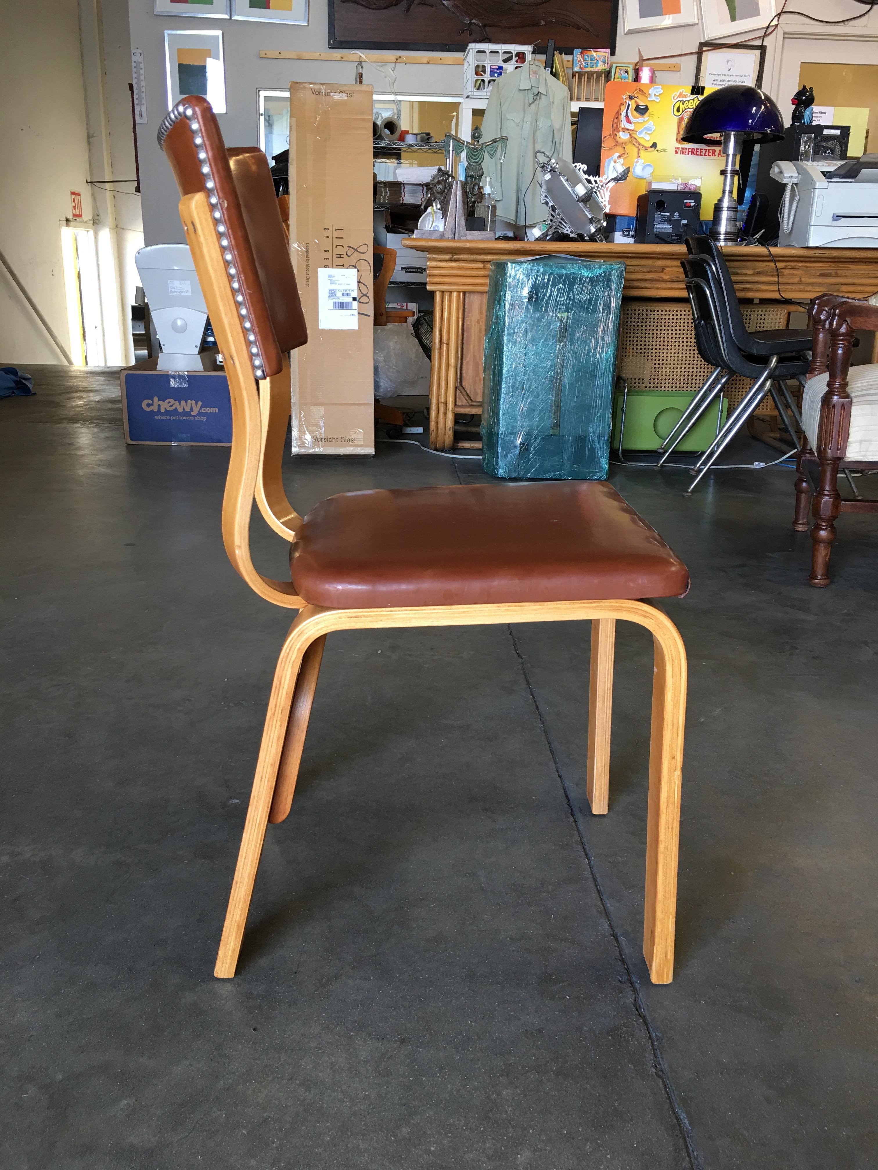 mid century bentwood chair