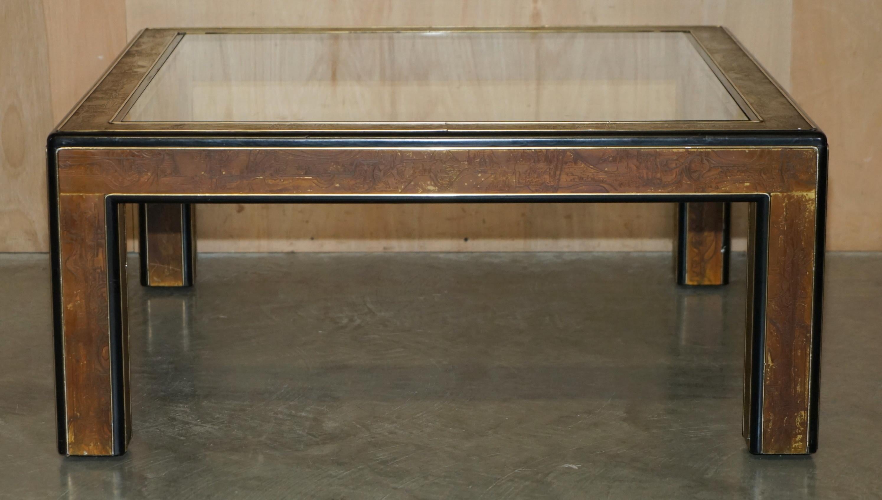 Royal House Antiques

Royal House Antiques is delighted to offer for sale this Mid-Century Modern Bernhard Rohne for Mastercraft Acid Etched drinks coffee table.

Please note the delivery fee listed is just a guide, it covers within the M25 only for
