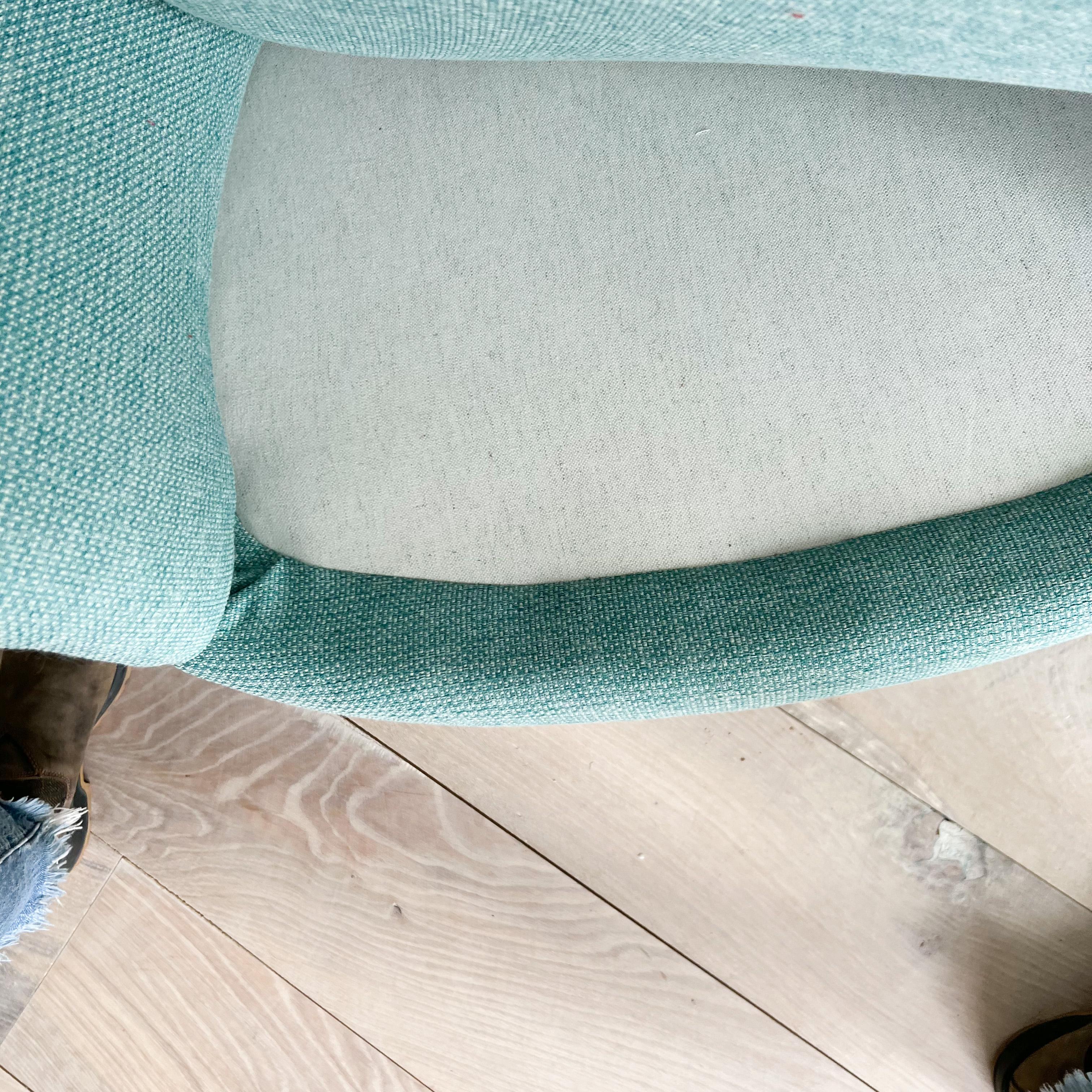 Mid-Century Modern Bernhardt Chrome Lounge Chair w/ New Upholstery 2