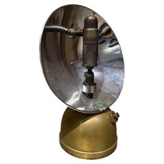 Mid-Century Modern Bialaddin Bowl Fire Paraffin Heater Industrial Decor