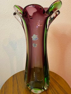 Mid-Century Modern Big Murano Glass Vase