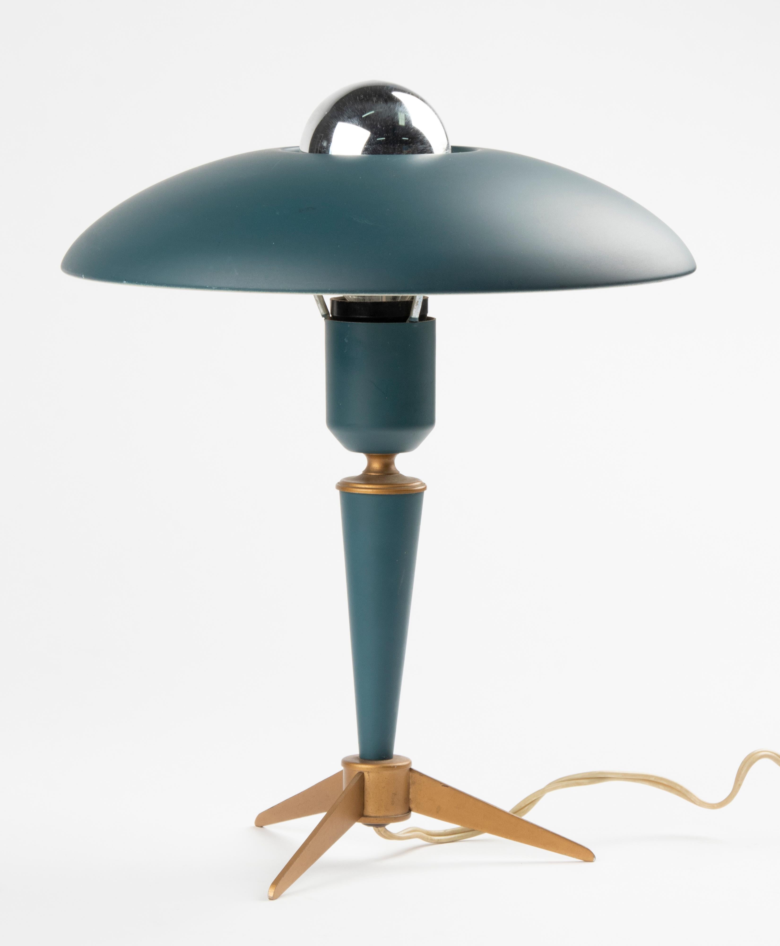 Mid-Century Modern 'Bijou' Desk/Table Lamp by Louis Kalff for Philips 7