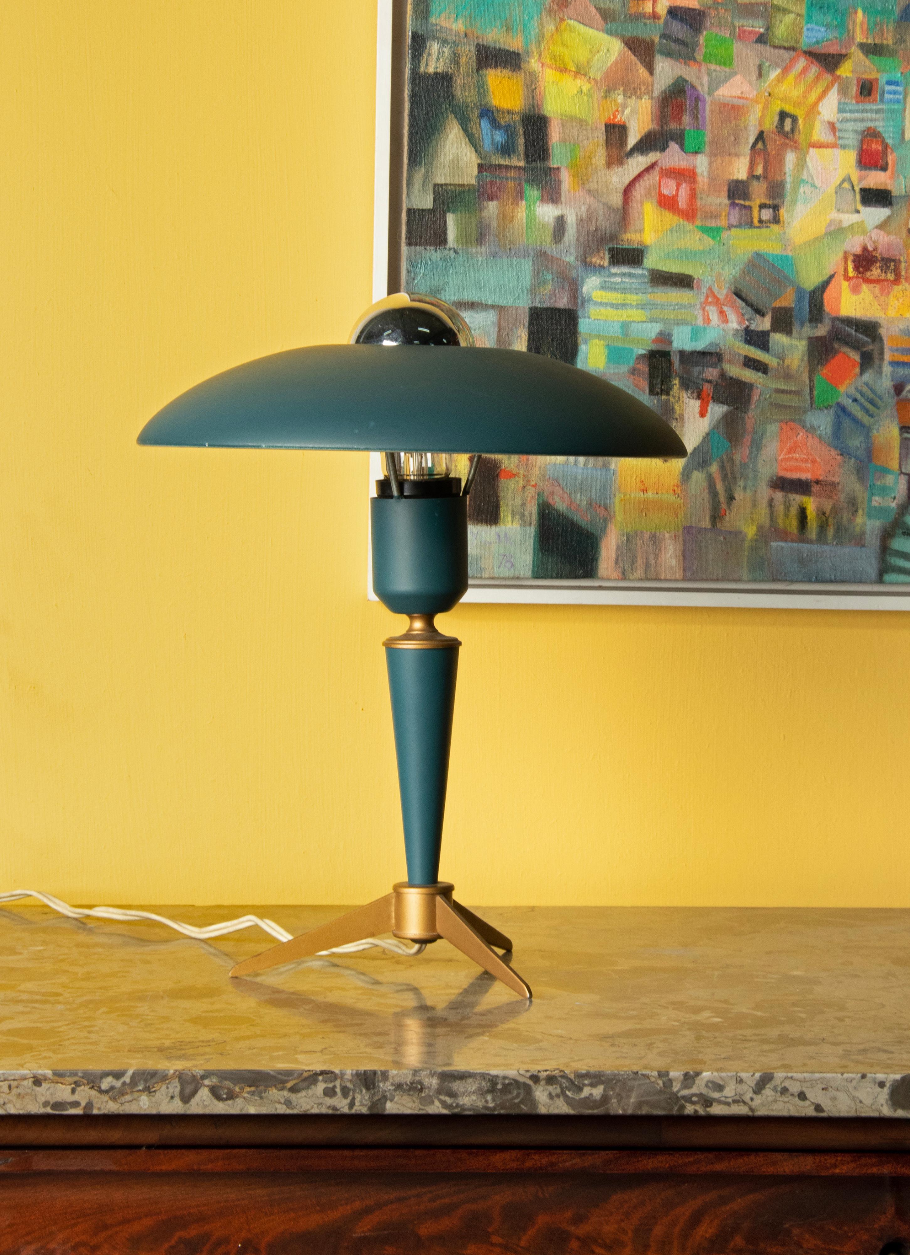 Dutch Mid-Century Modern 'Bijou' Desk/Table Lamp by Louis Kalff for Philips