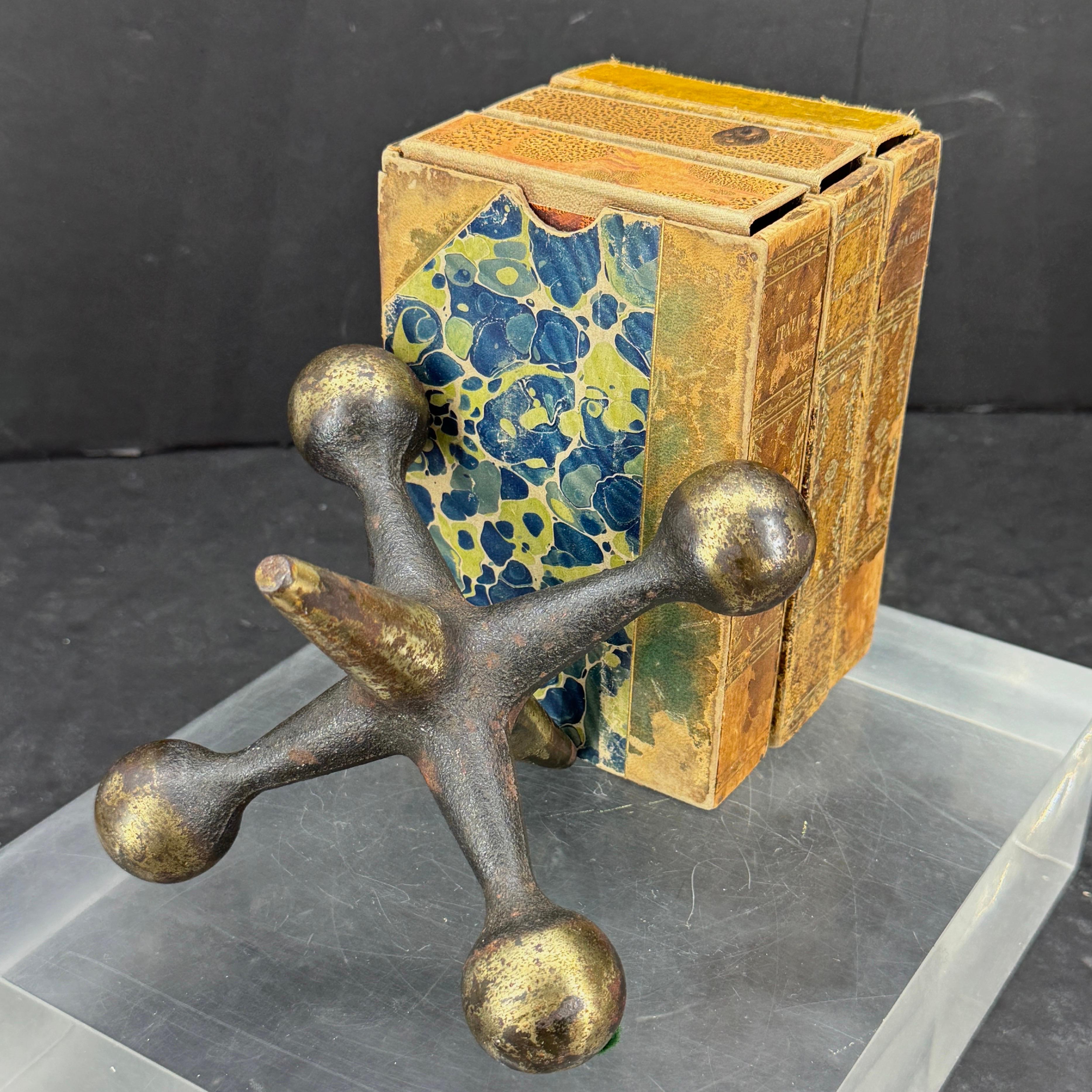 Mid-Century Modern Bill Curry Bronze Jax Bookend or Door Stop For Sale 4