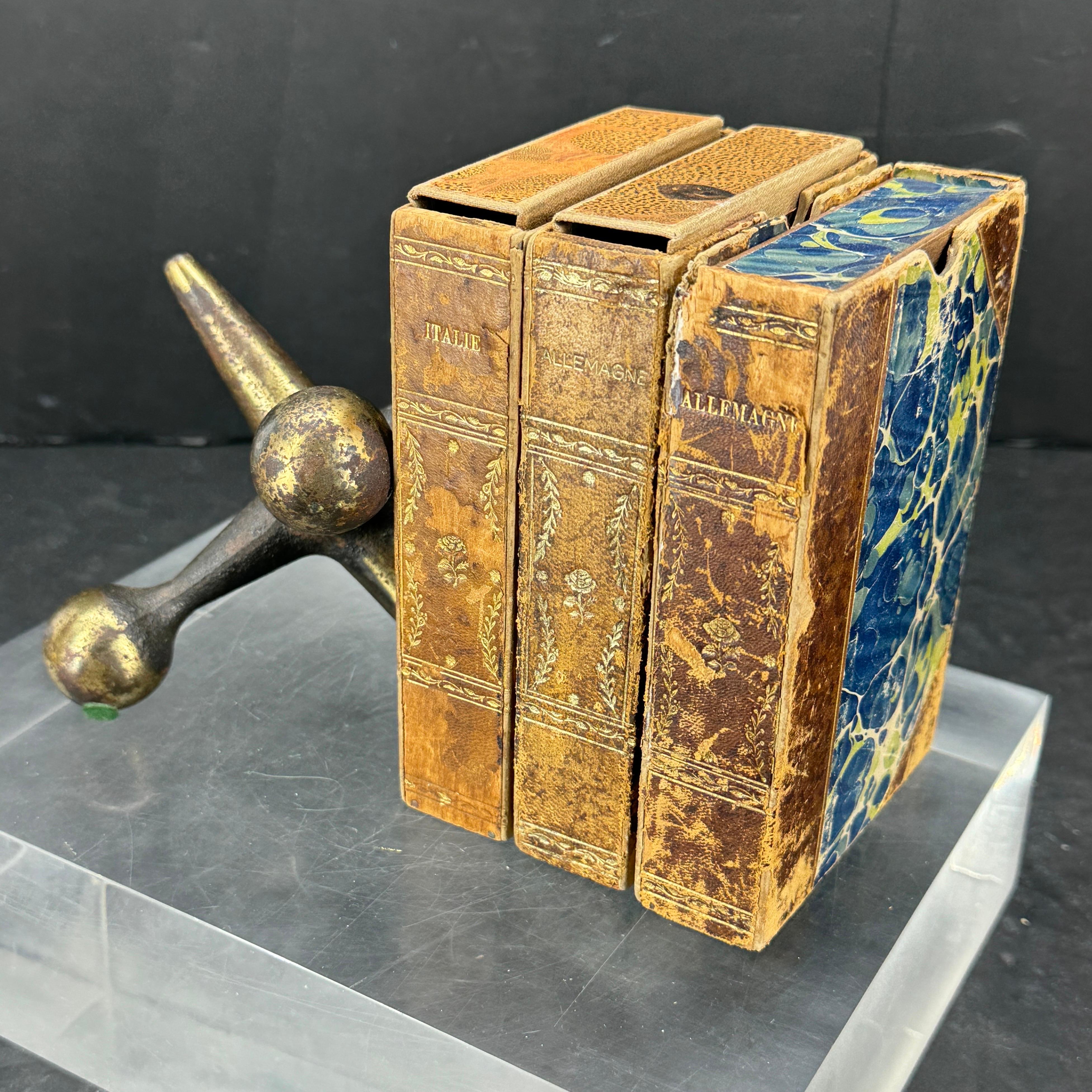 Mid-Century Modern Bill Curry Bronze Jax Bookend or Door Stop For Sale 5