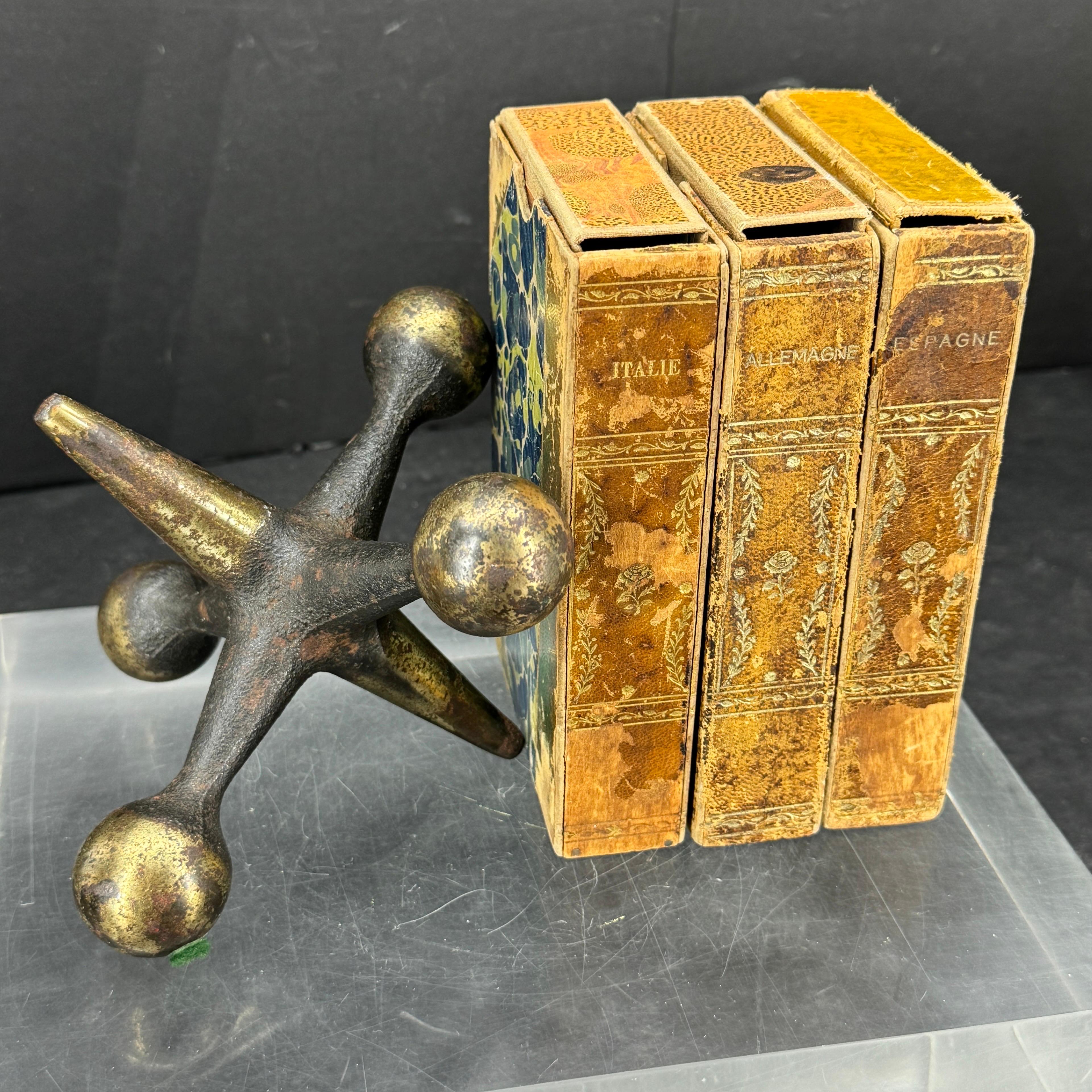 Mid-Century Modern Bill Curry Bronze Jax Bookend or Door Stop For Sale 6