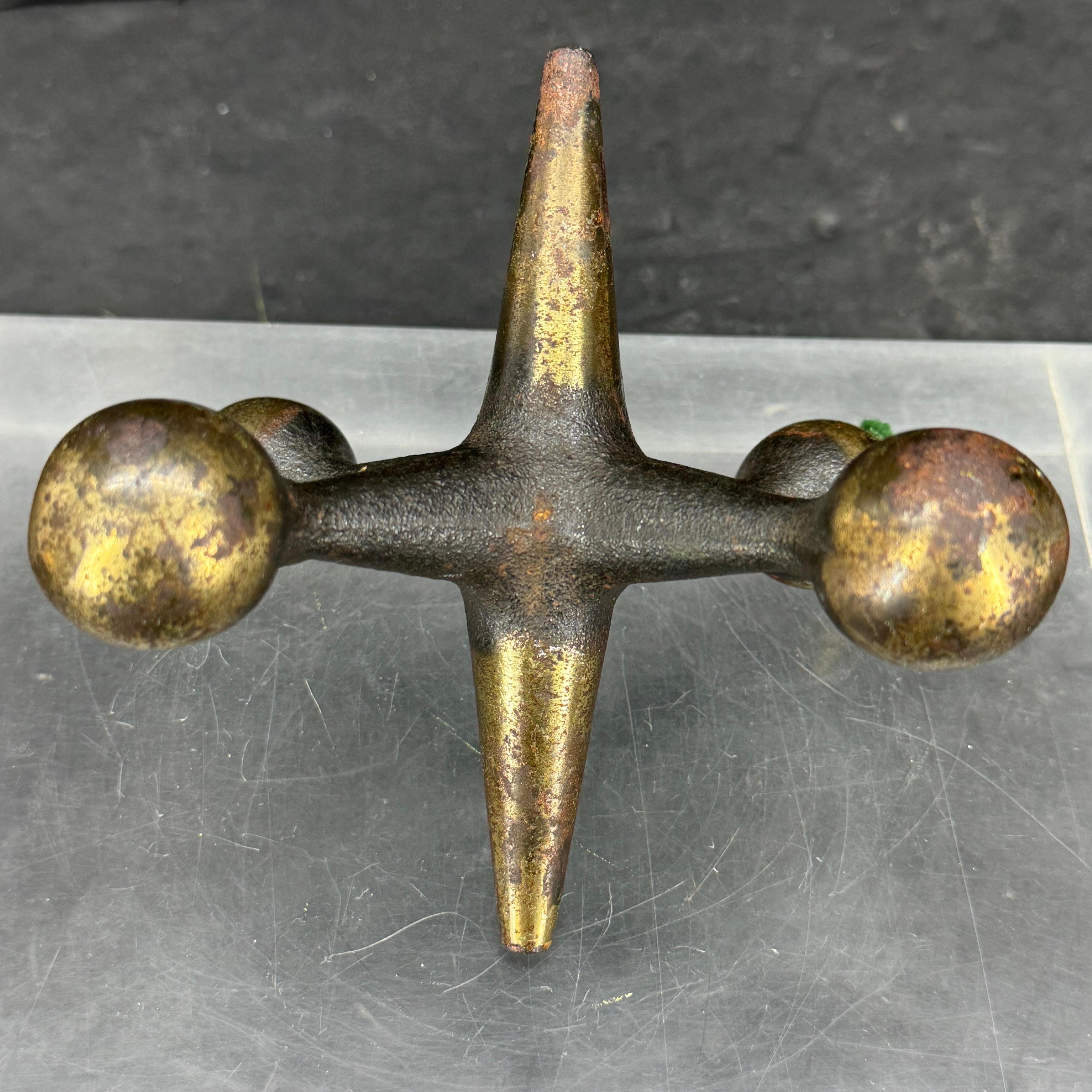 Mid-Century Modern Bill Curry Bronze Jax Bookend or Door Stop In Good Condition For Sale In Haddonfield, NJ