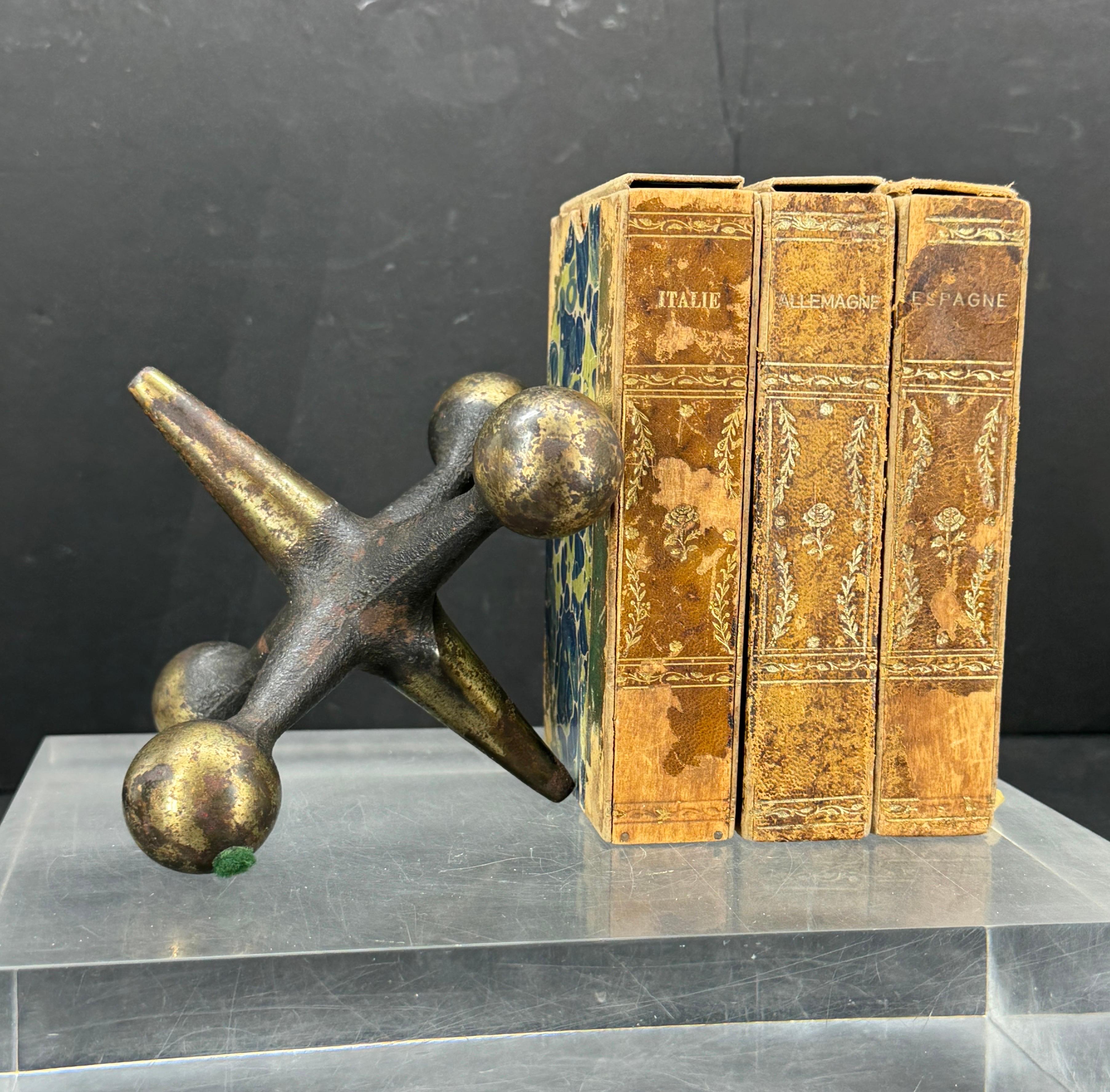 Mid-Century Modern Bill Curry Bronze Jax Bookend or Door Stop For Sale 3