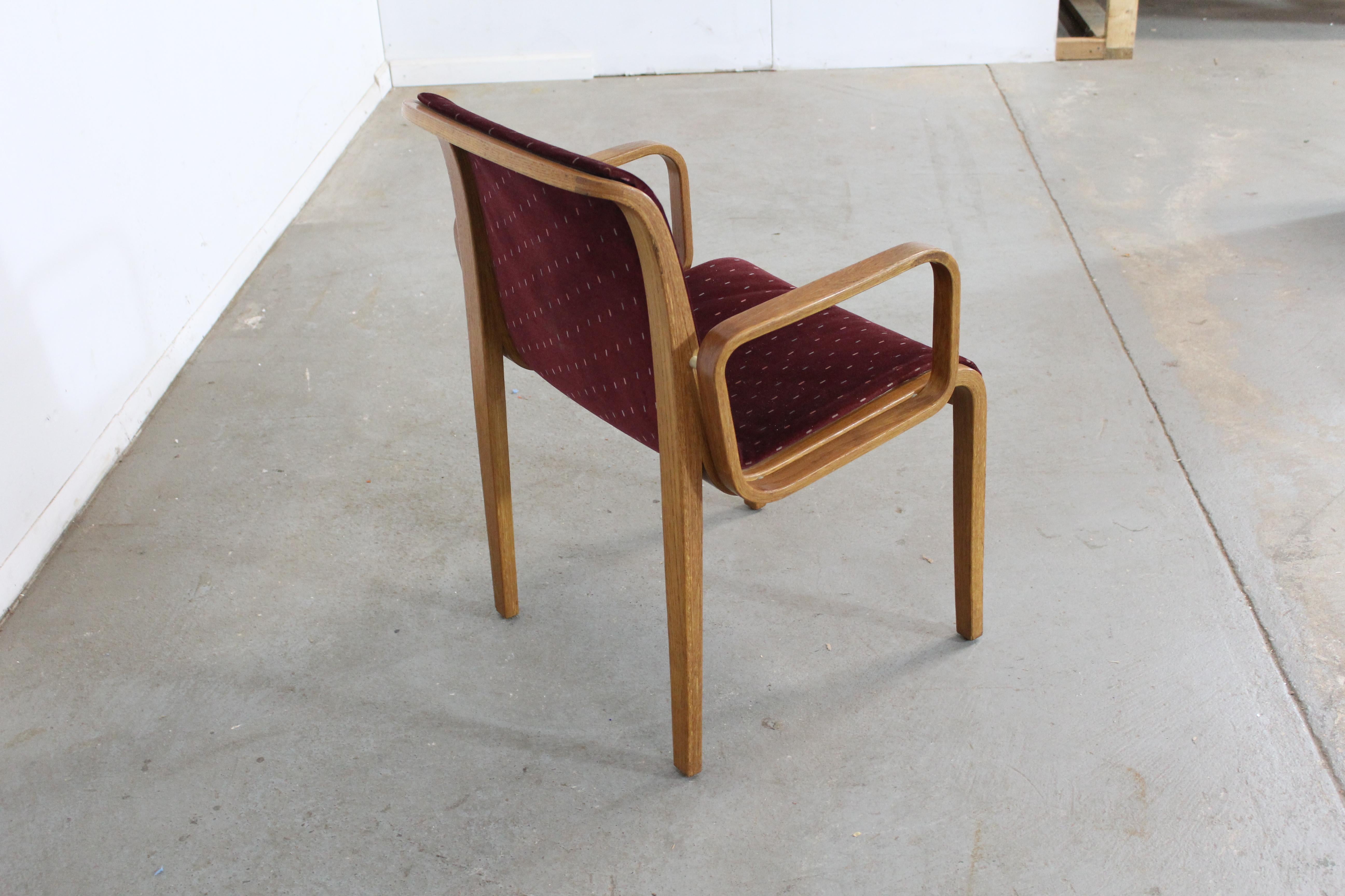 North American Mid-Century Modern Bill Stephens Knoll Arm Chair For Sale