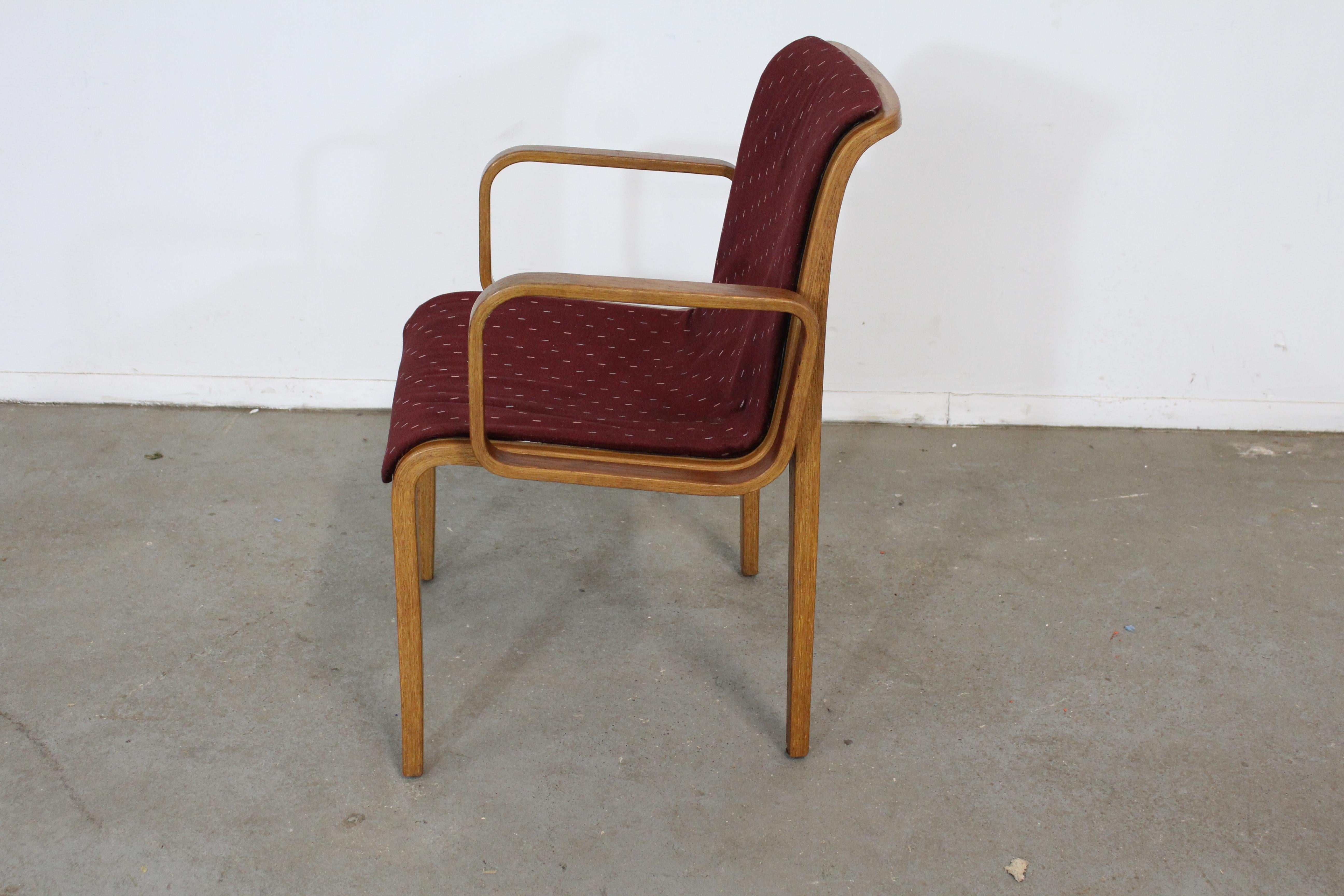 Mid-Century Modern Bill Stephens Knoll Arm Chair For Sale 2