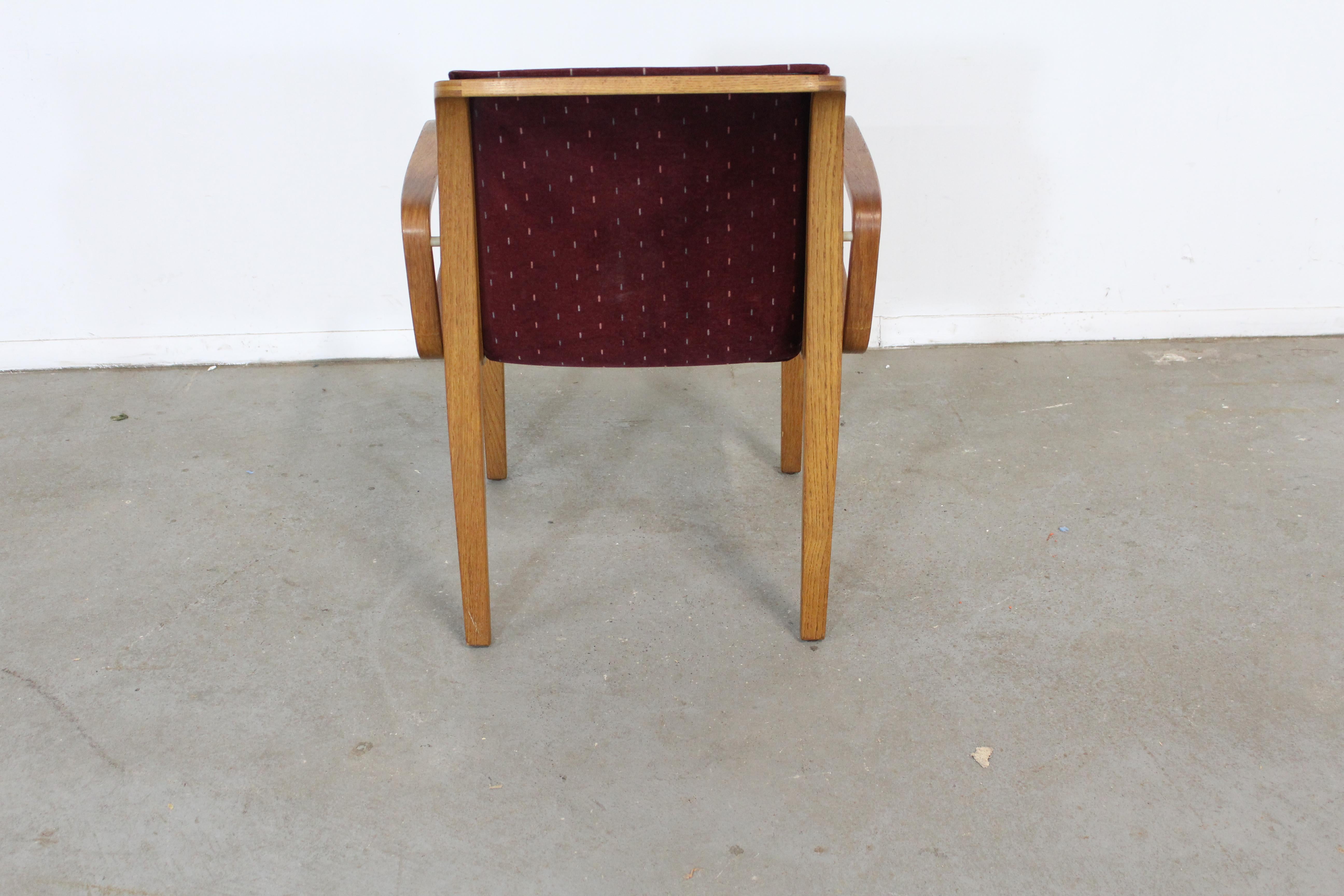 Bentwood Mid-Century Modern Bill Stephens Knoll Arm Chair