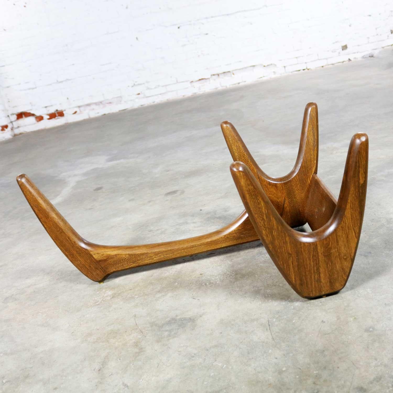 Mid-Century Modern Biomorphic Coffee Table Attributed to Kroehler or Tonk 2