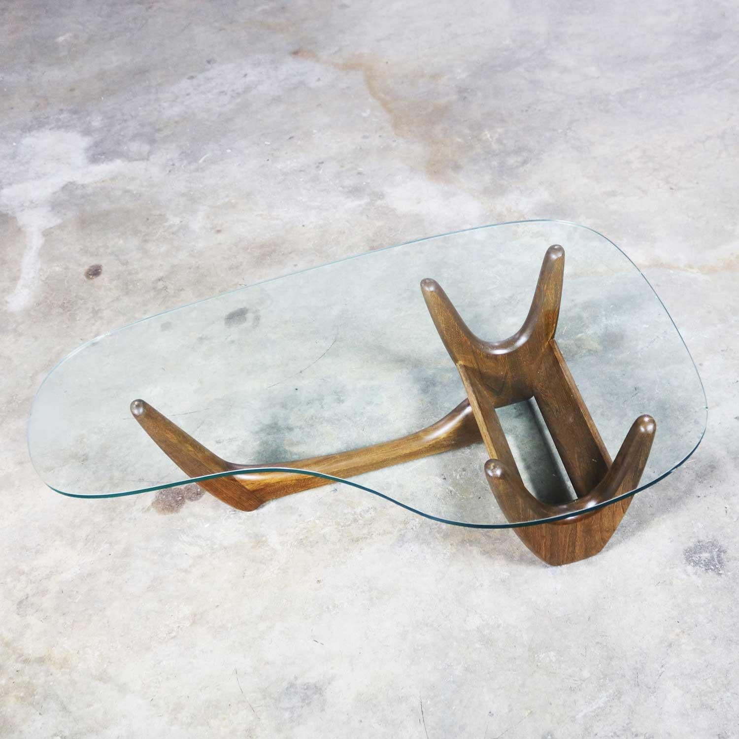 20th Century Mid-Century Modern Biomorphic Coffee Table Attributed to Kroehler or Tonk